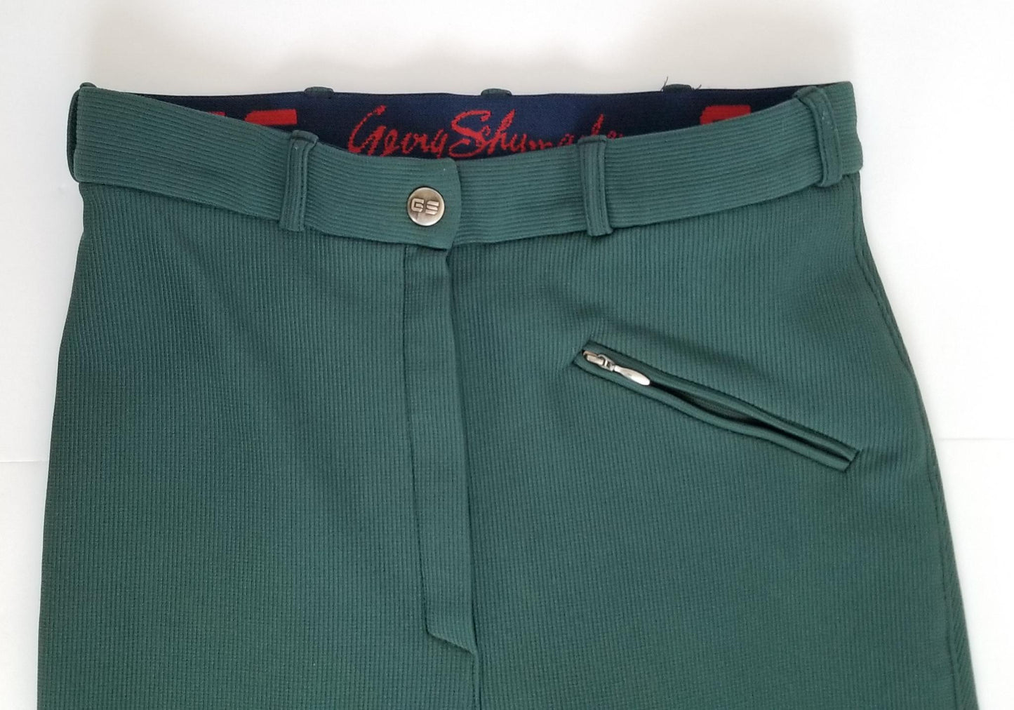 Gerry Schumacher Knee Patch Breeches - Green - 26R