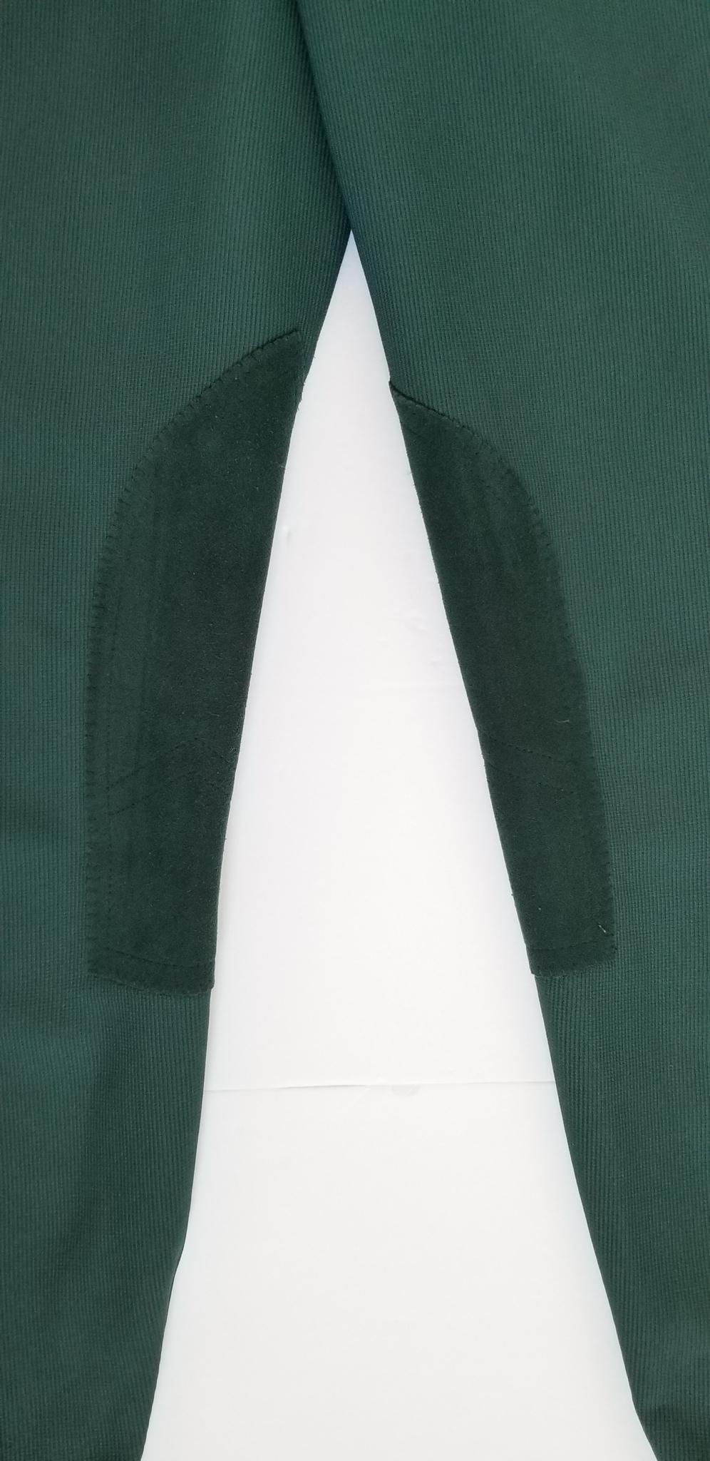 Gerry Schumacher Knee Patch Breeches - Green - 26R