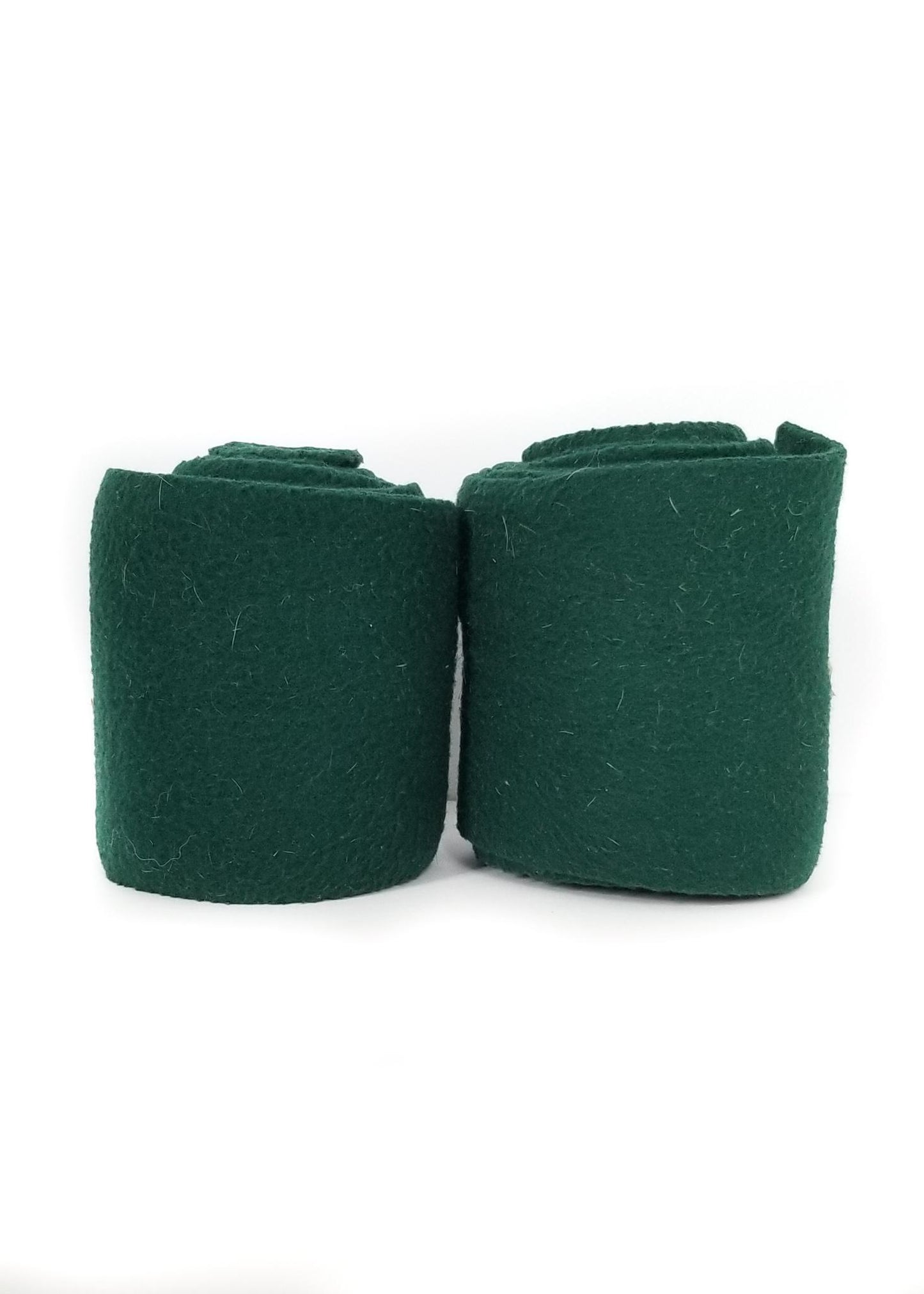 Fleece Polos (Set of 2) - Hunter Green - Horse