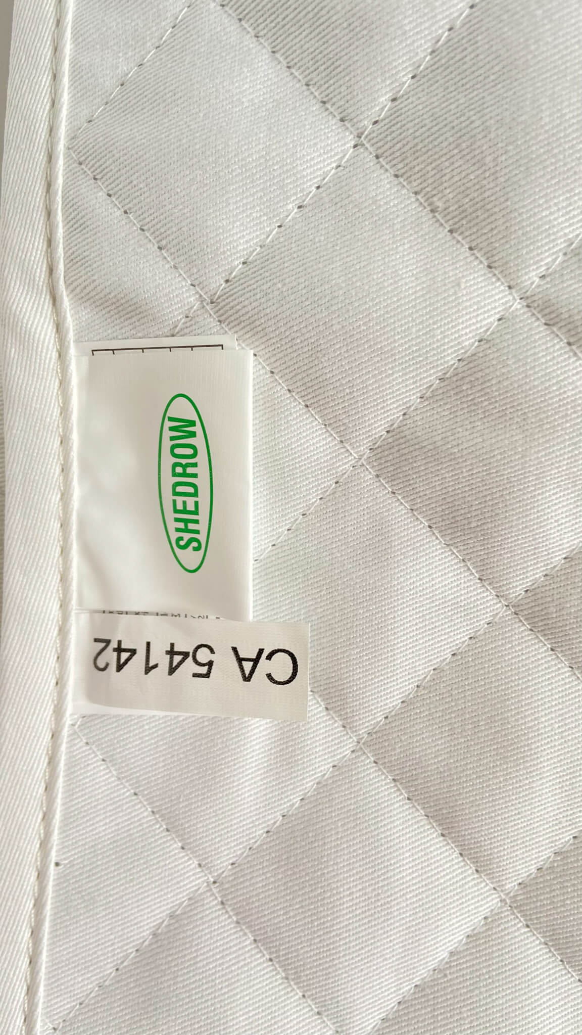 Shedrow Baby Pad - White - Full