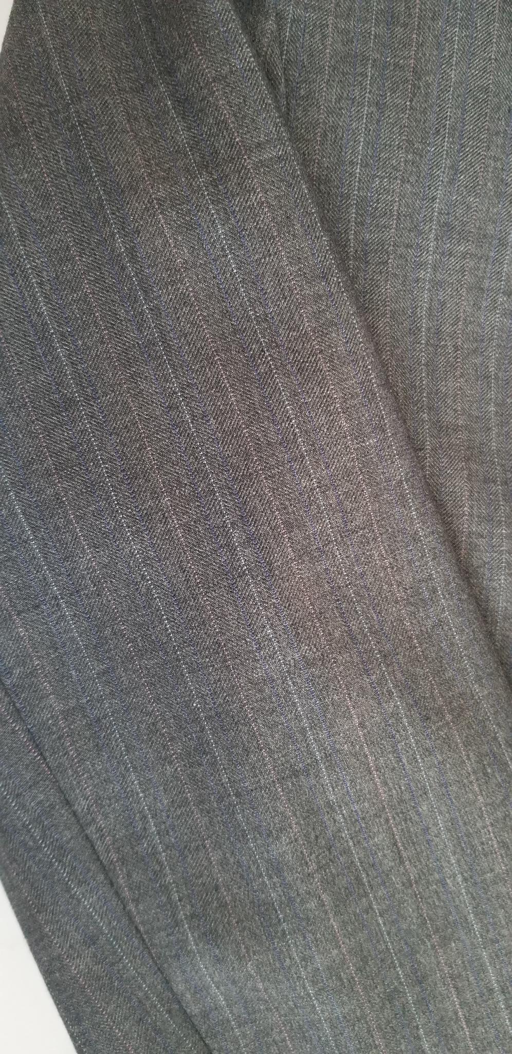 Kids Competition Jacket - Grey Pinstripe - Youth 6