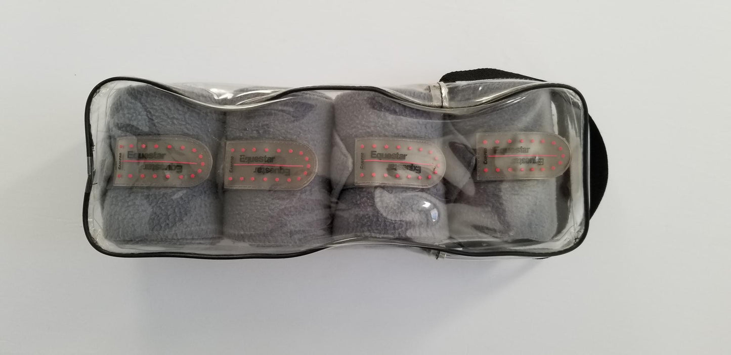 Equestar Fleece Polos (Set of 4) - Grey - Horse