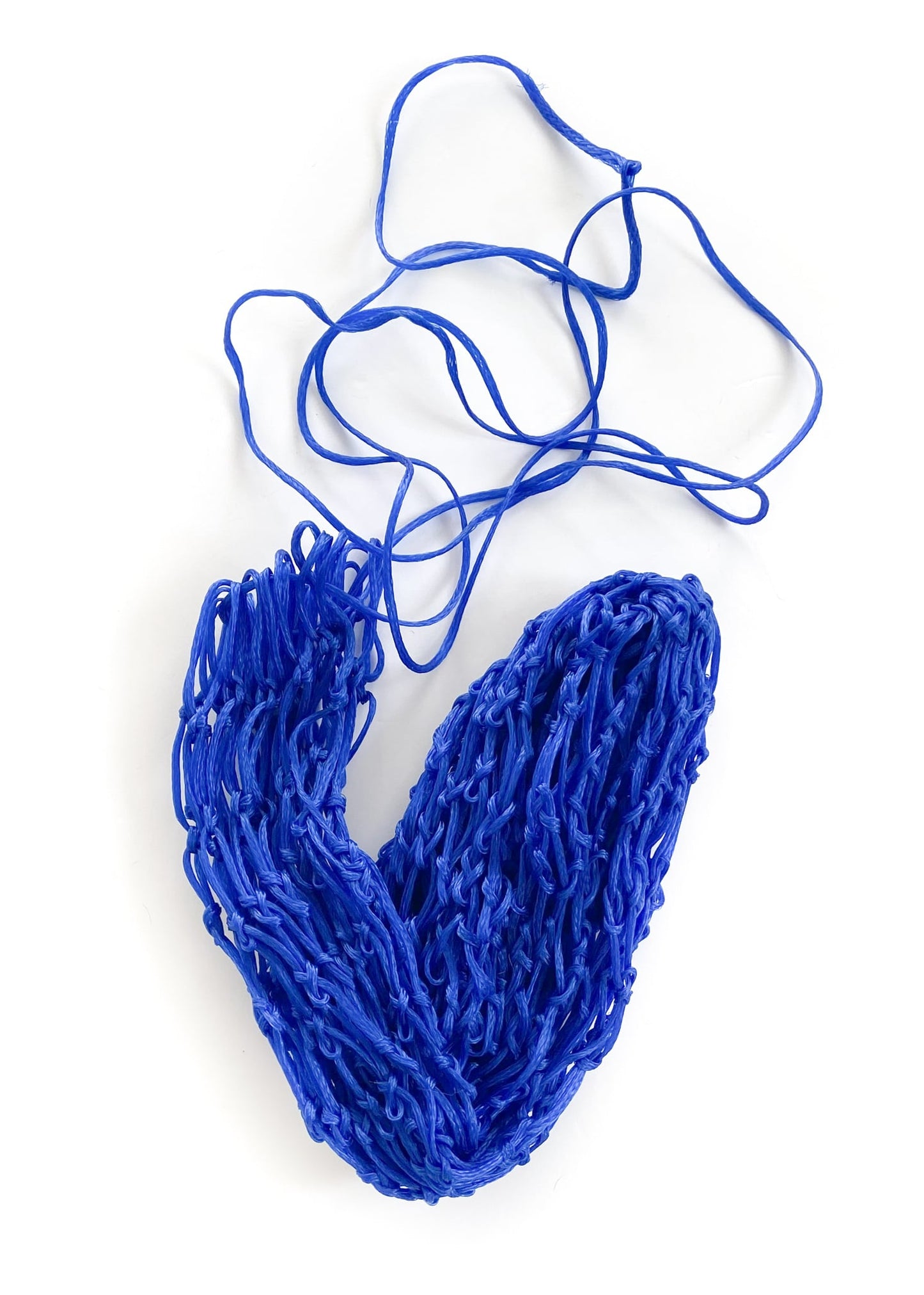 Shedrow Small Hole Hay Net - Blue - One Size