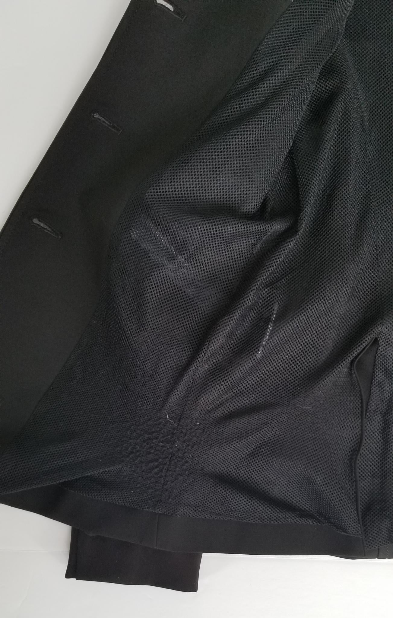 Hayward Sportswear Show Jacket - Black with Baby Blue Piping - Women's 6