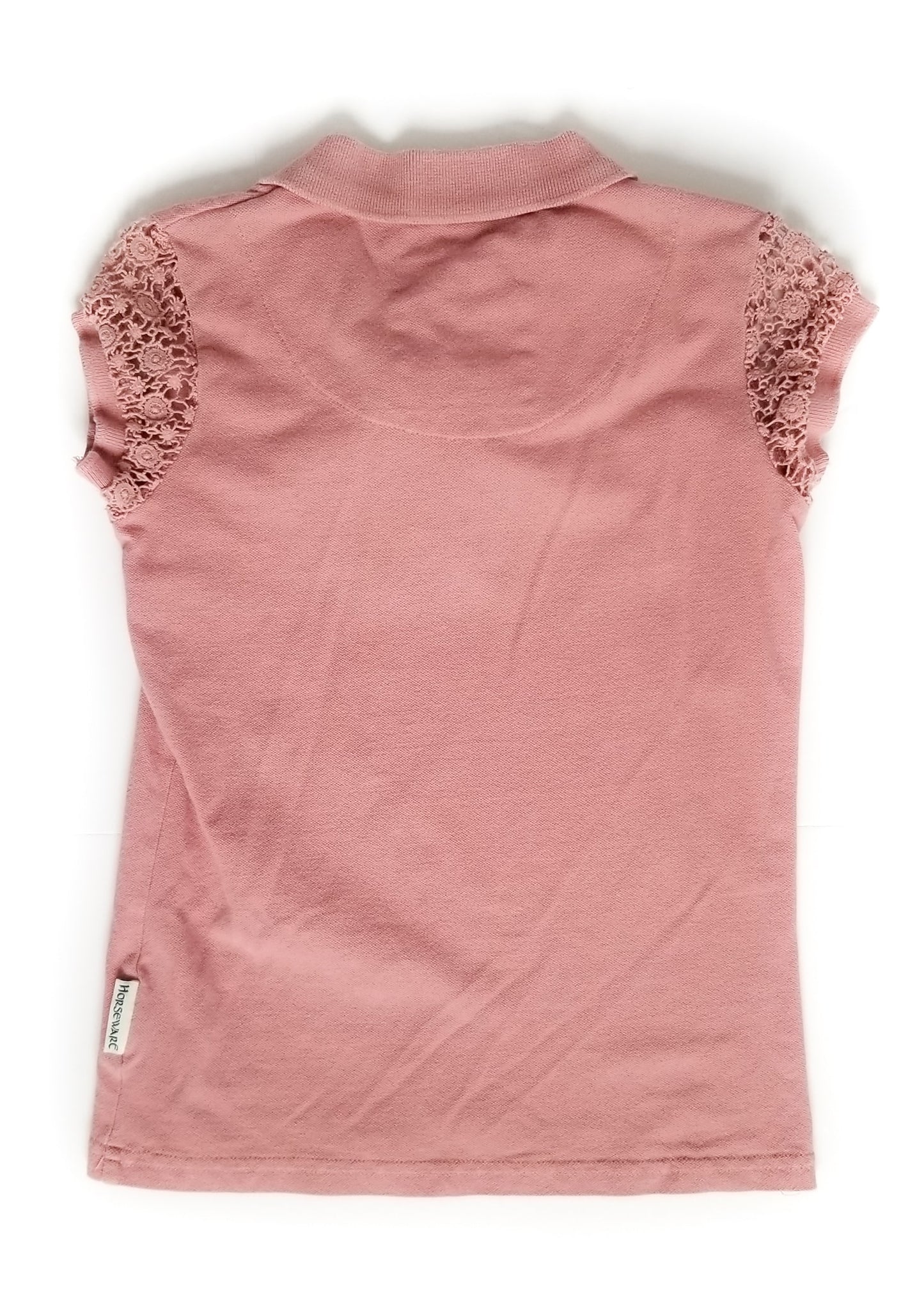 Horseware Ireland Polo Shirt - Pink - Youth 7/8
