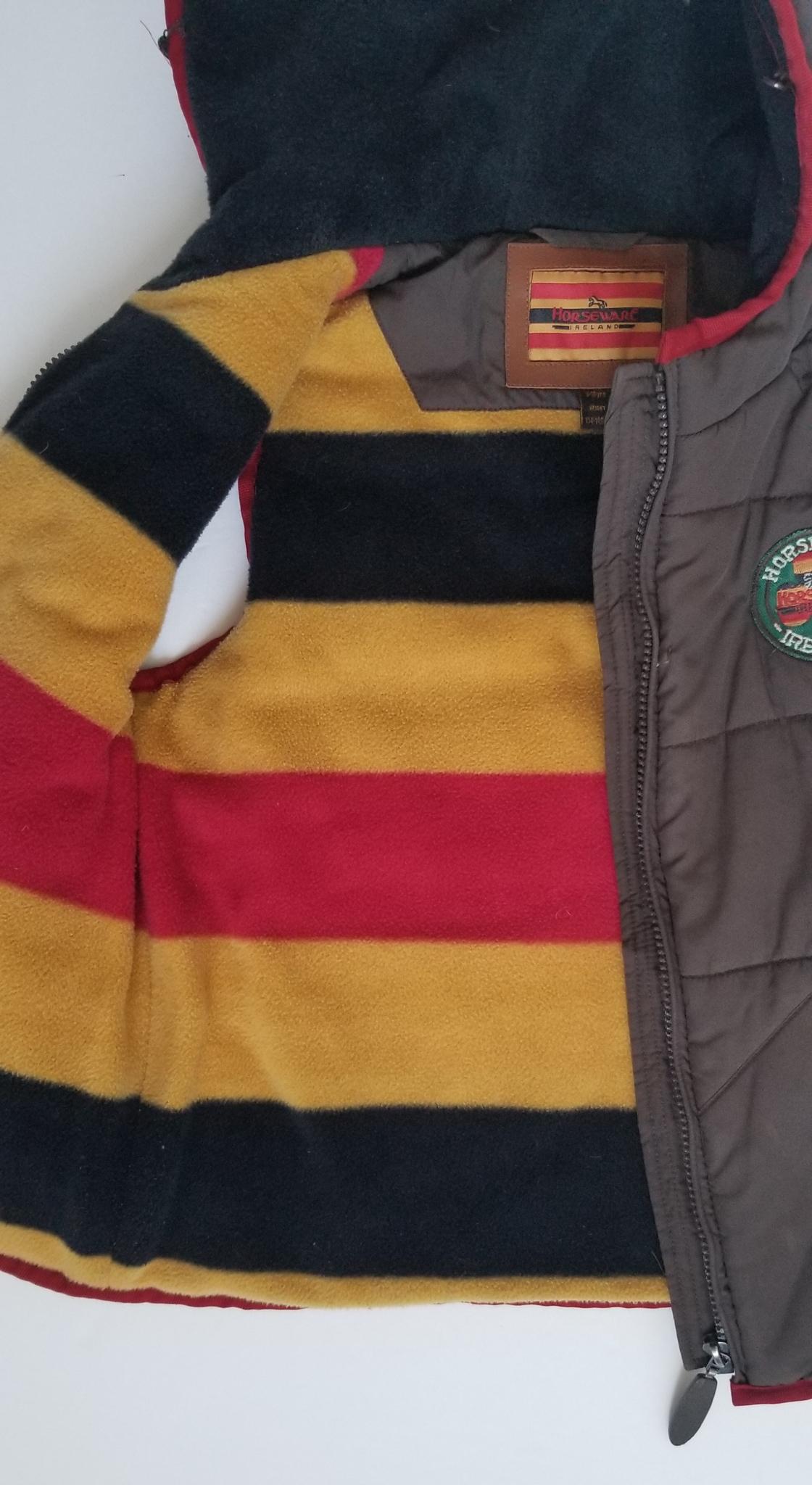 Horseware Ireland Kids Newmarket Vest - Brown - Youth 9/10