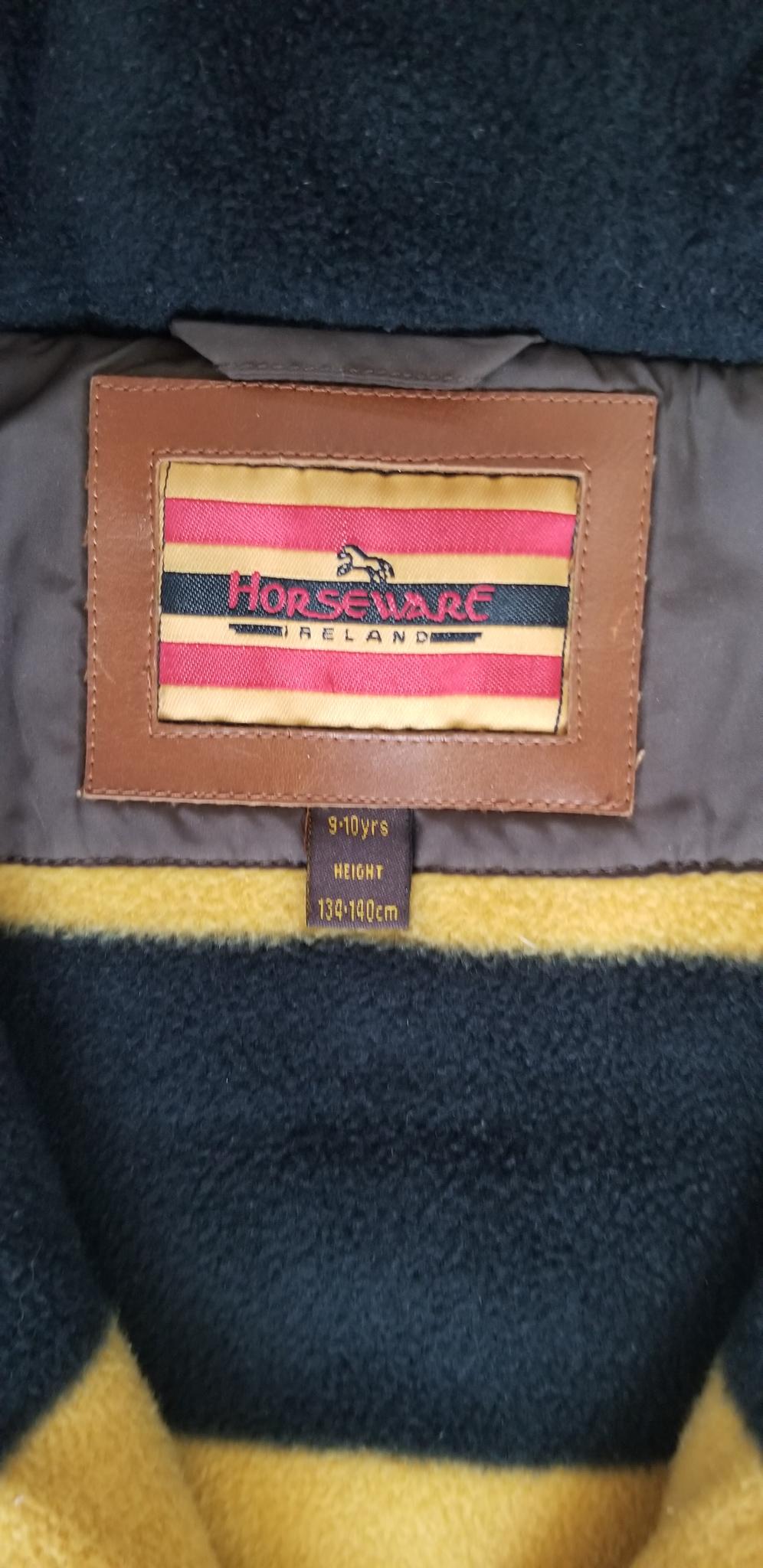 Horseware Ireland Kids Newmarket Vest - Brown - Youth 9/10