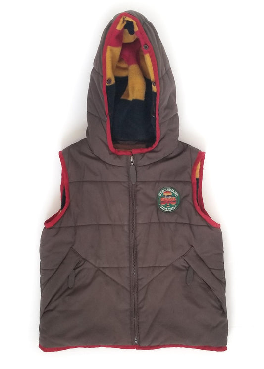 Horseware Ireland Kids Newmarket Vest - Brown - Youth 9/10