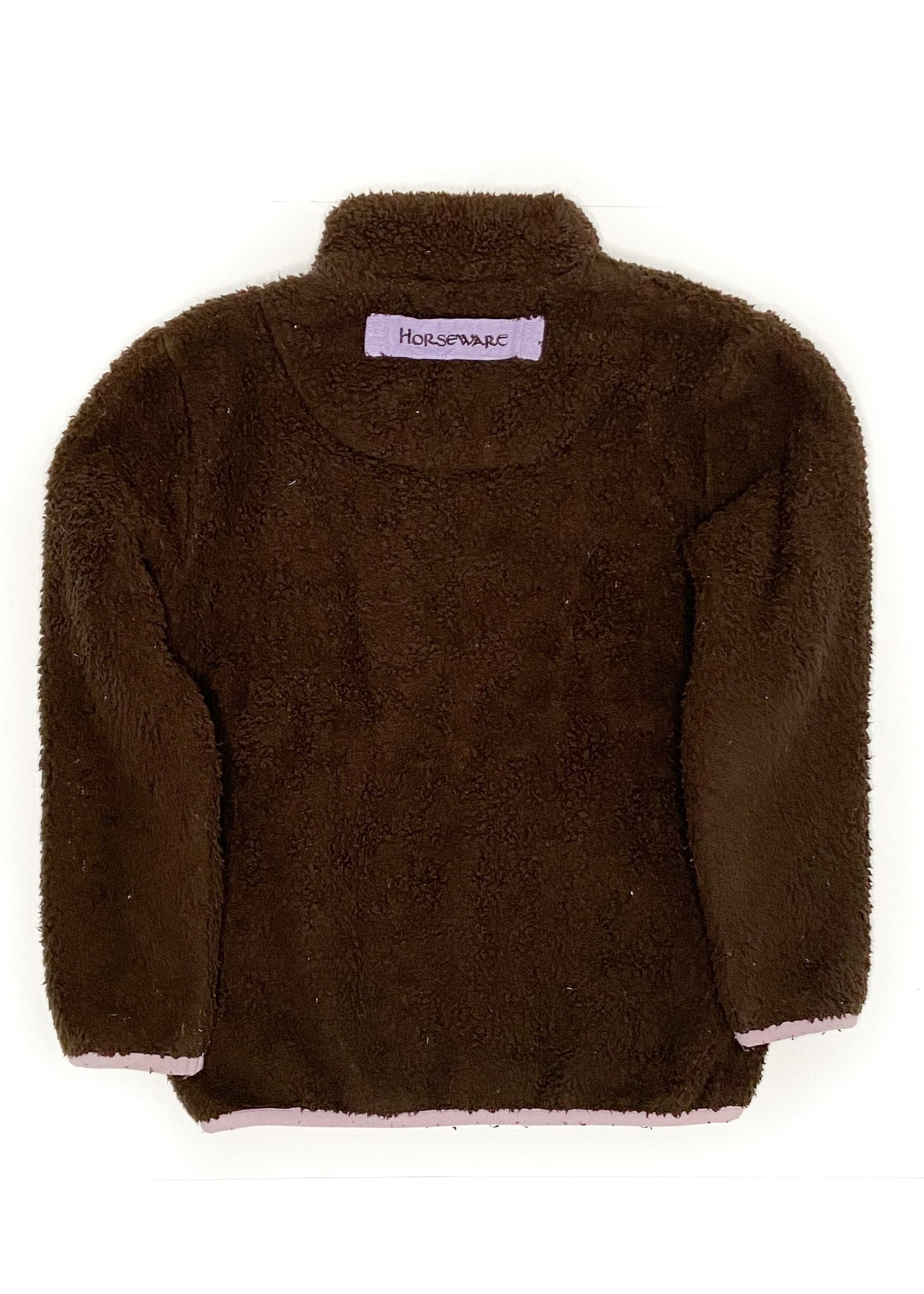 Horseware Ireland Kids Fleece Pullover - Brown - Youth 7-8