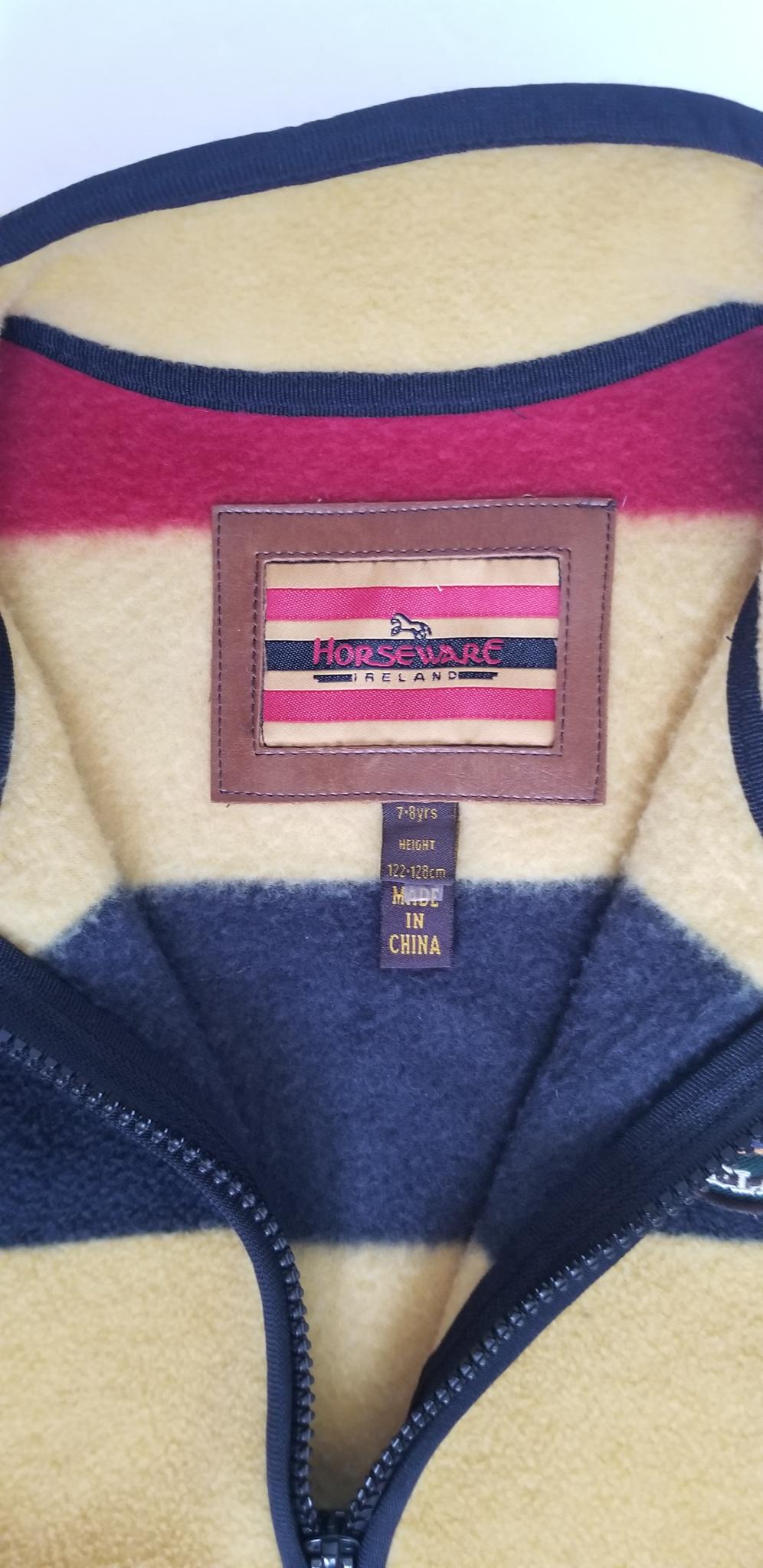 Horseware Ireland Kids Newmarket Sweater - Whitney Gold - Youth 7/8