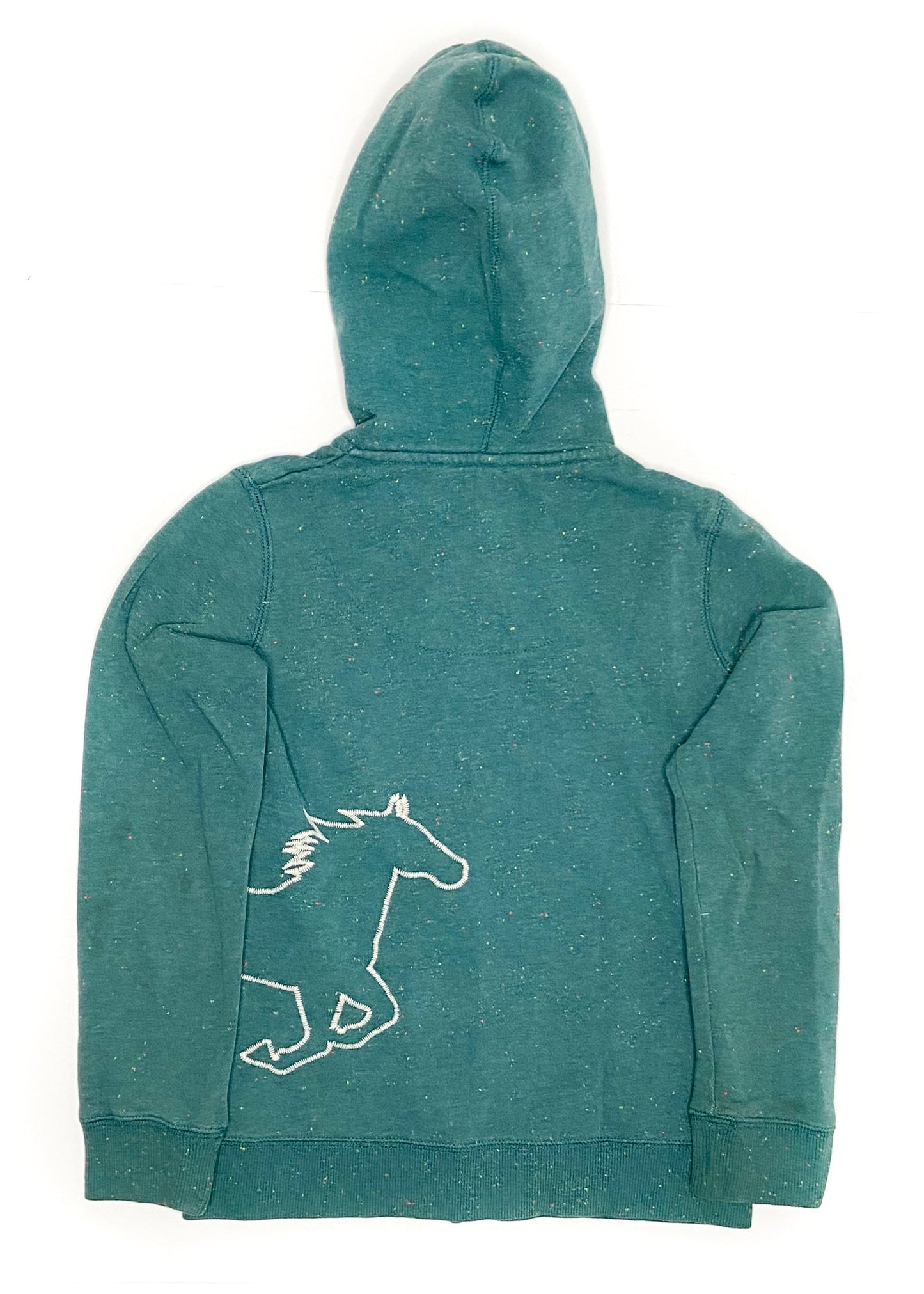 Horseware Ireland Kids Zip Up Sweater - Teal - Youth 7-8