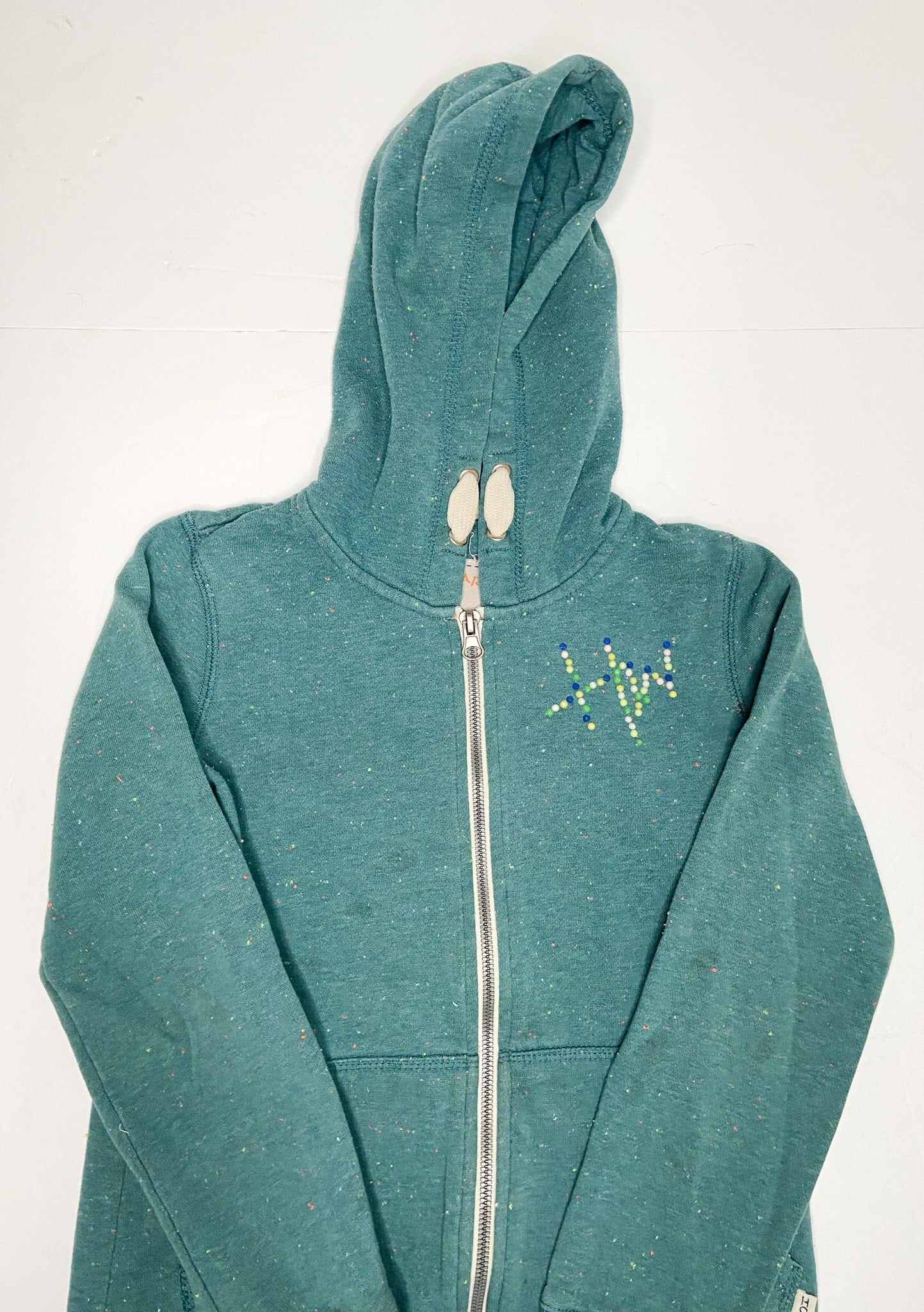 Horseware Ireland Kids Zip Up Sweater - Teal - Youth 7-8