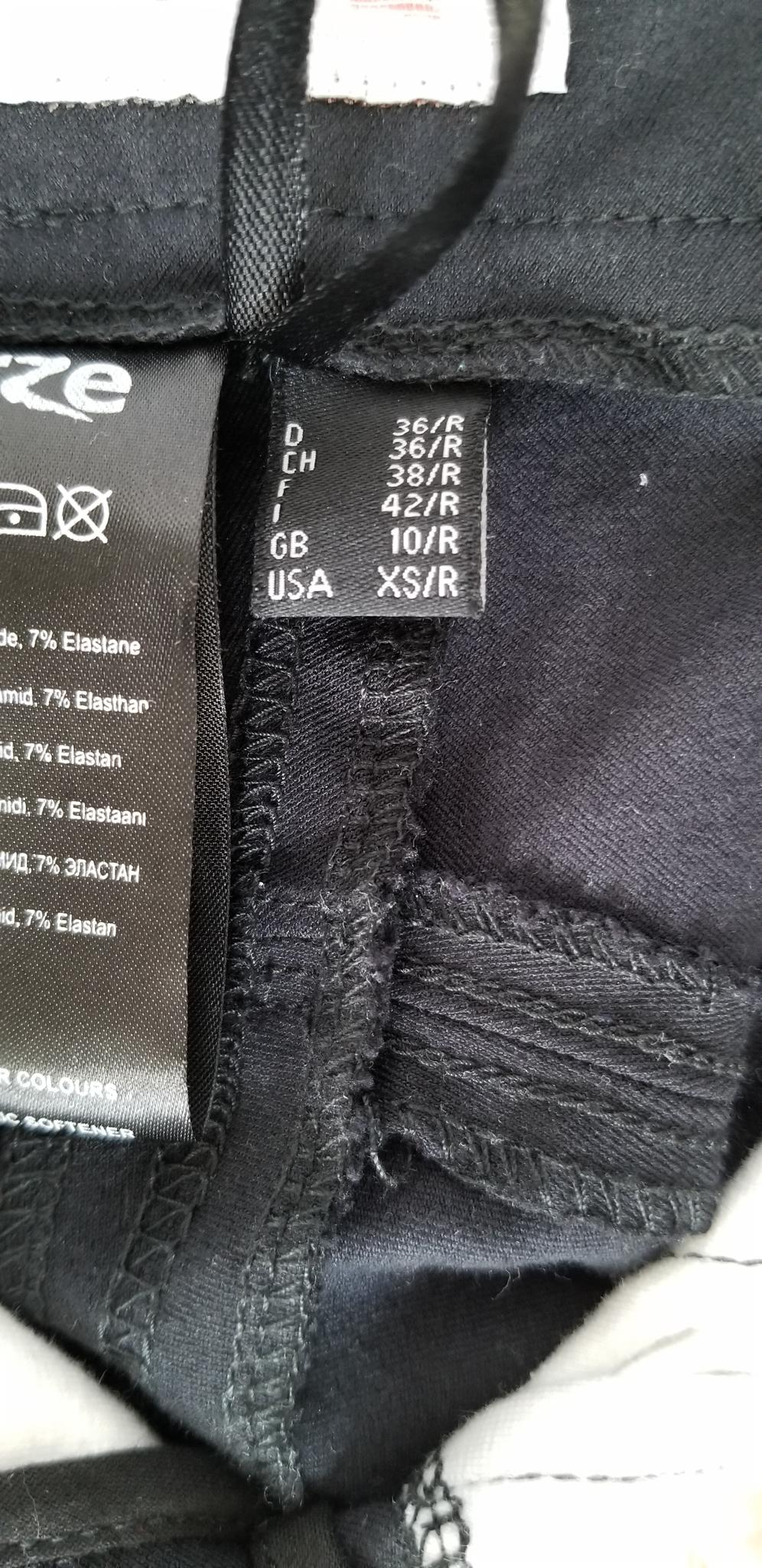 Horze Grand Prix Breeches - Black - Women's XS (24)