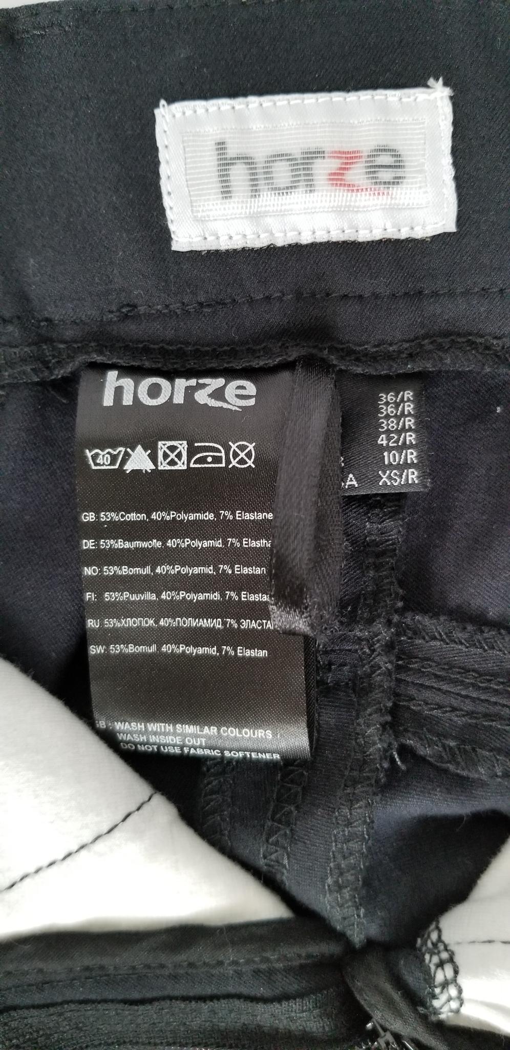 Horze Grand Prix Breeches - Black - Women's XS (24)