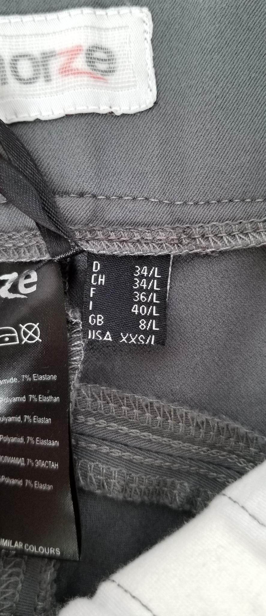 Horze Grand Prix Breeches - Grey - Women's XXS (22)