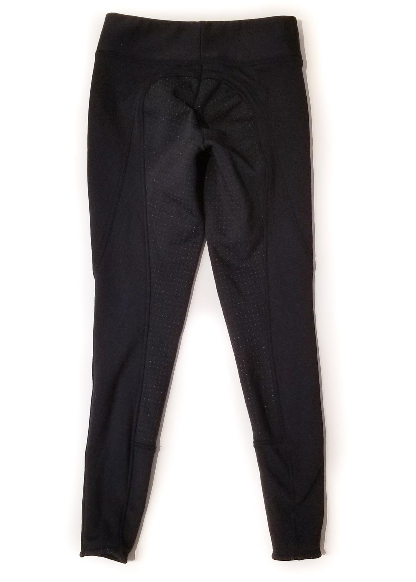 Horze Active Full Seat Ladies' Winter Riding Tights - Black - Women's 24