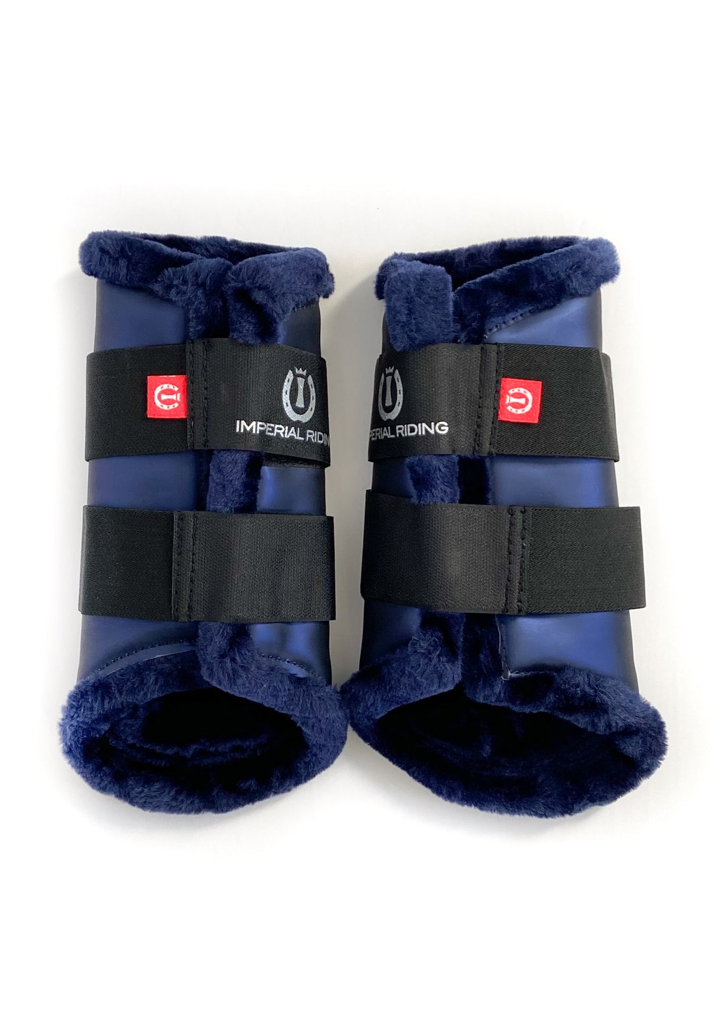 Imperial Riding Brush Boots - Navy - Cob
