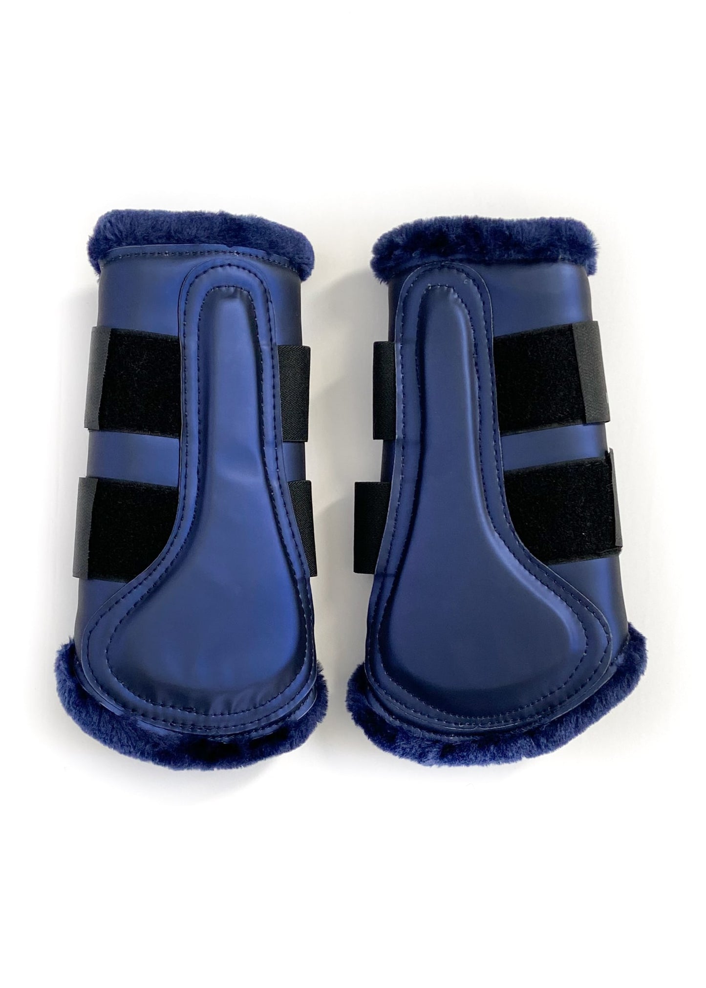 Imperial Riding Brush Boots - Navy - Cob
