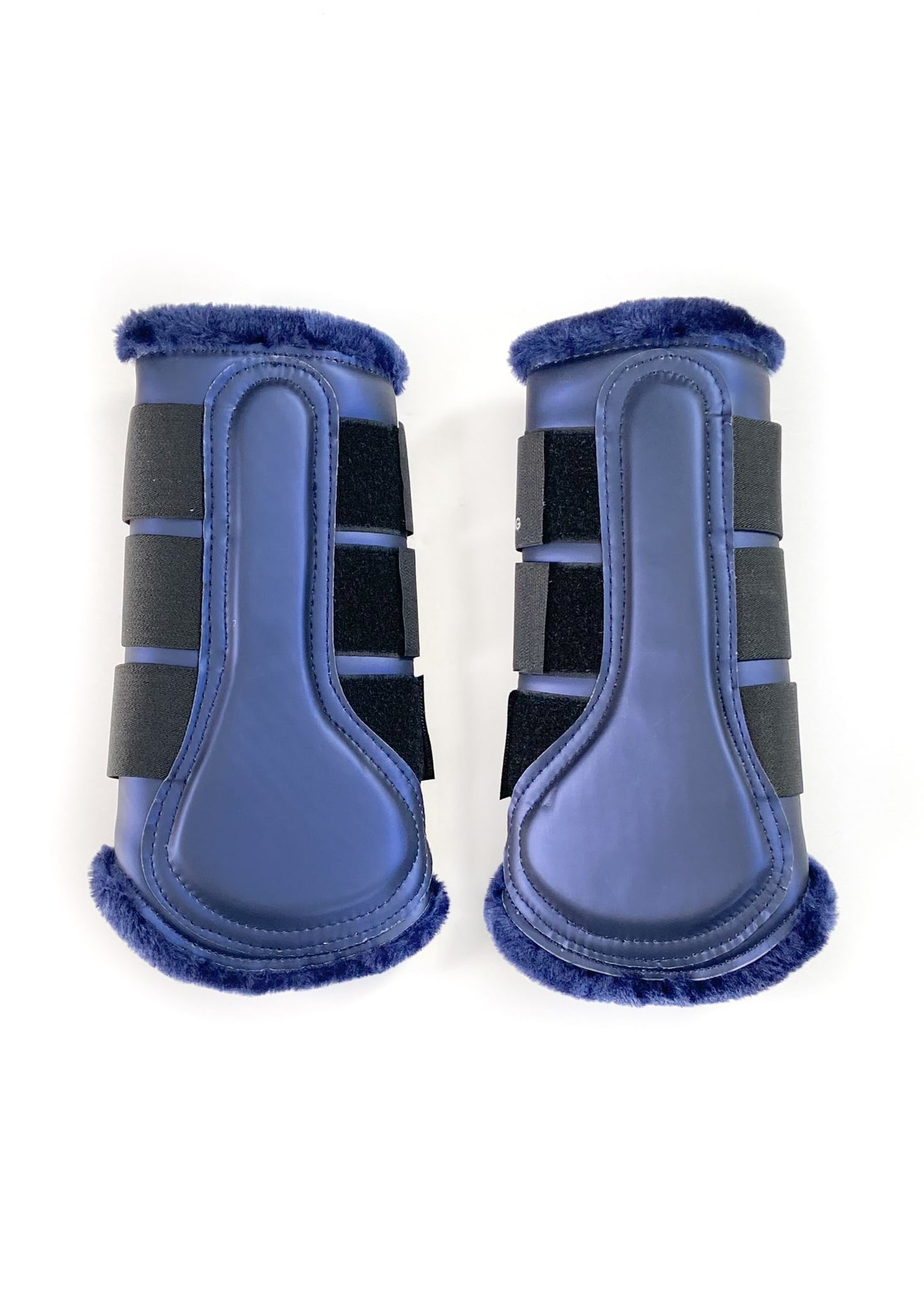 Imperial Riding Brush Boots - Navy - Full