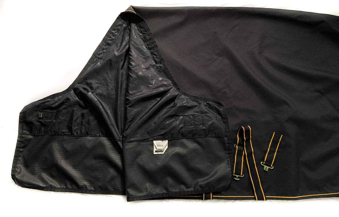 Bucas Irish Turnout Rain Sheet - Black - 78"