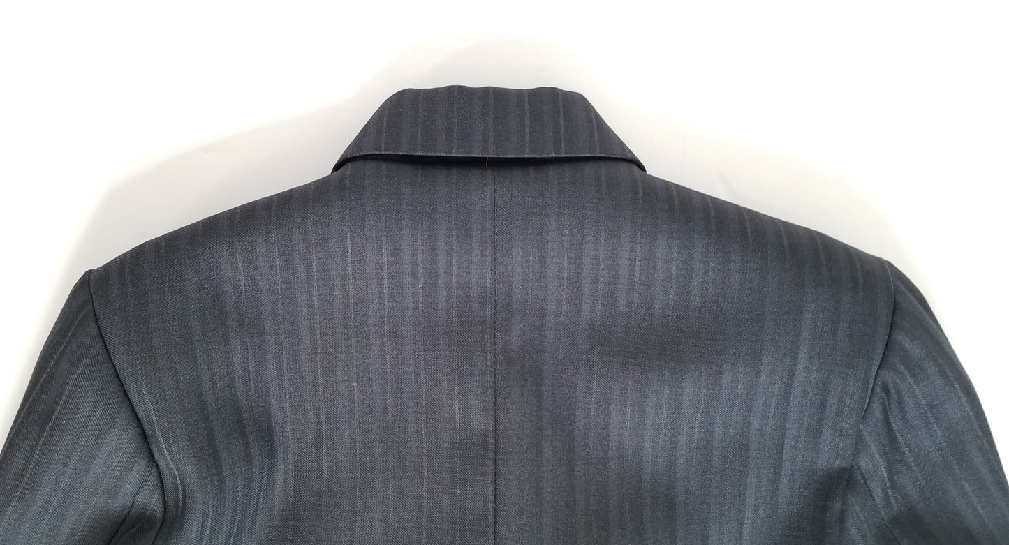 Fancy Kids Show Jacket - Navy Pinstripe - Youth 5