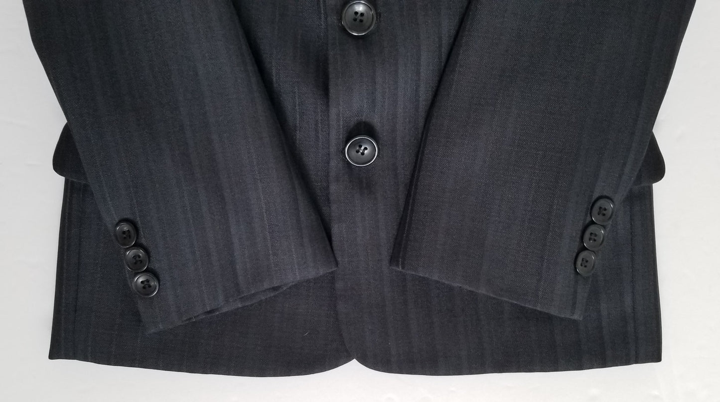 Fancy Kids Show Jacket - Navy Pinstripe - Youth 5