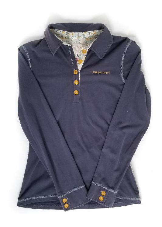 Horseware Ireland Lightweight Polo - Navy - Women's Medium