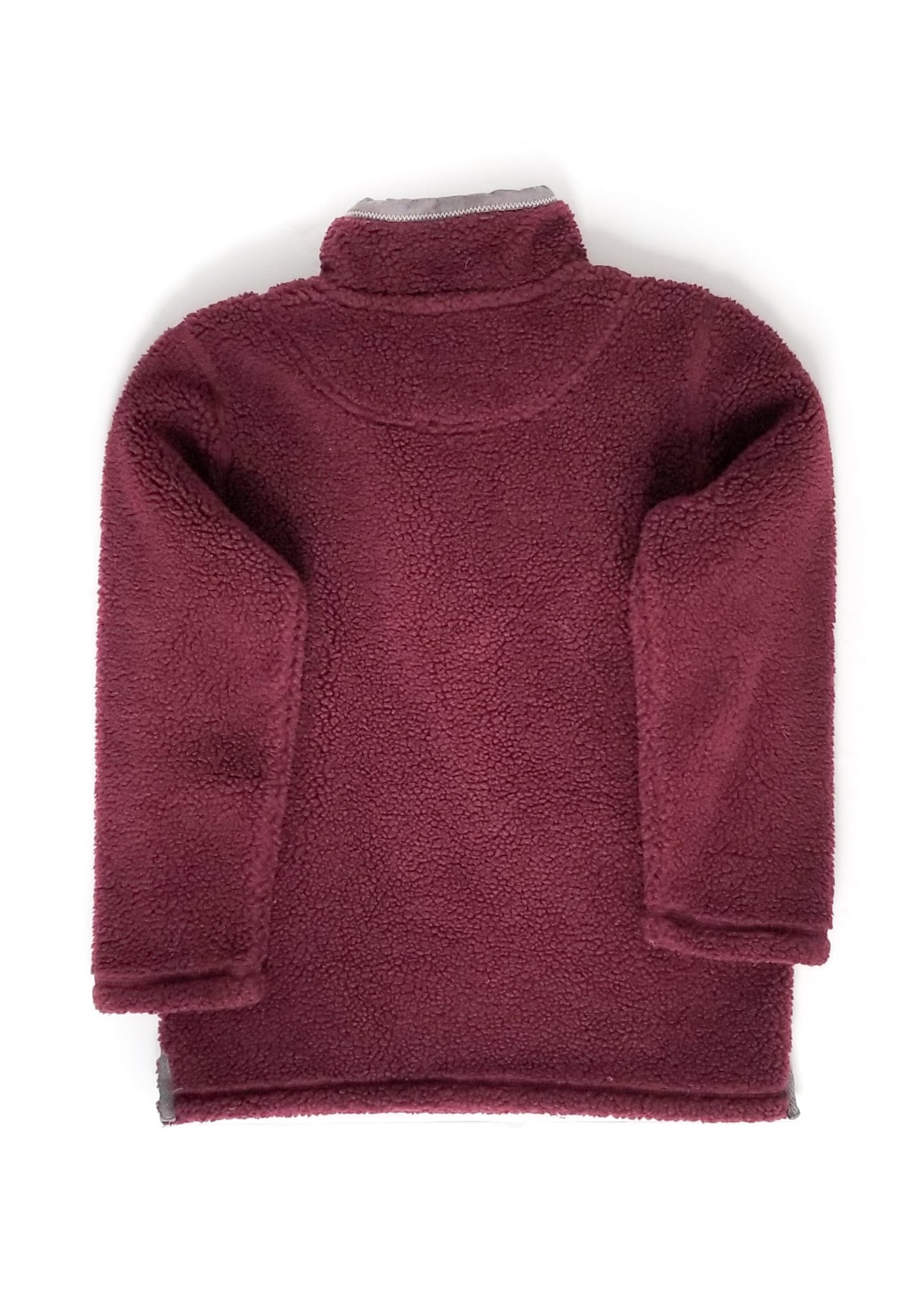 Joules Fleece Quarter Zip - Burgundy - Youth 7 Years