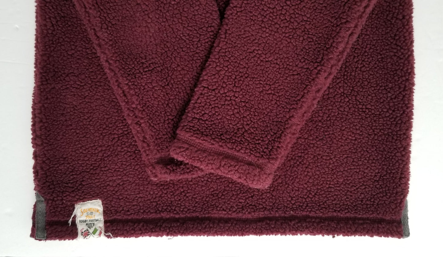 Joules Fleece Quarter Zip - Burgundy - Youth 7 Years