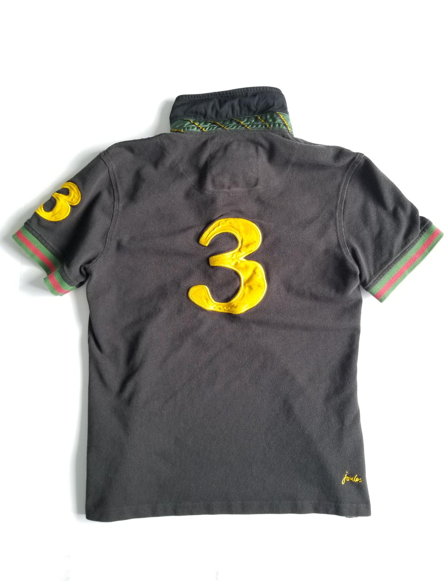 Joules Beaufort Triumph Polo - Black - Women's Size 6 (US)