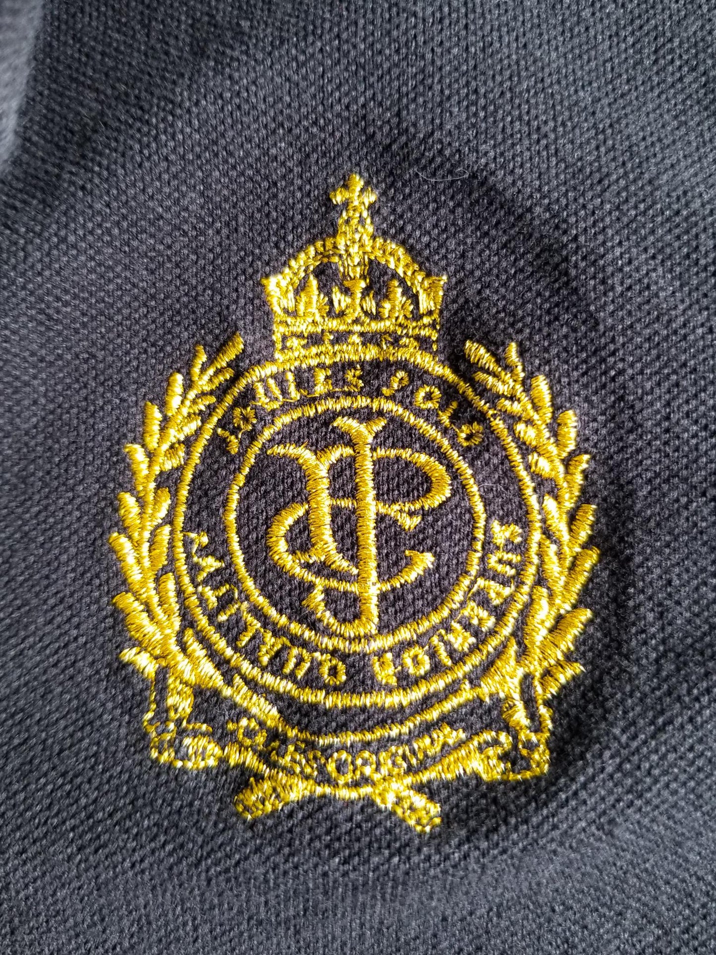 Joules Beaufort Triumph Polo - Black - Women's Size 6 (US)