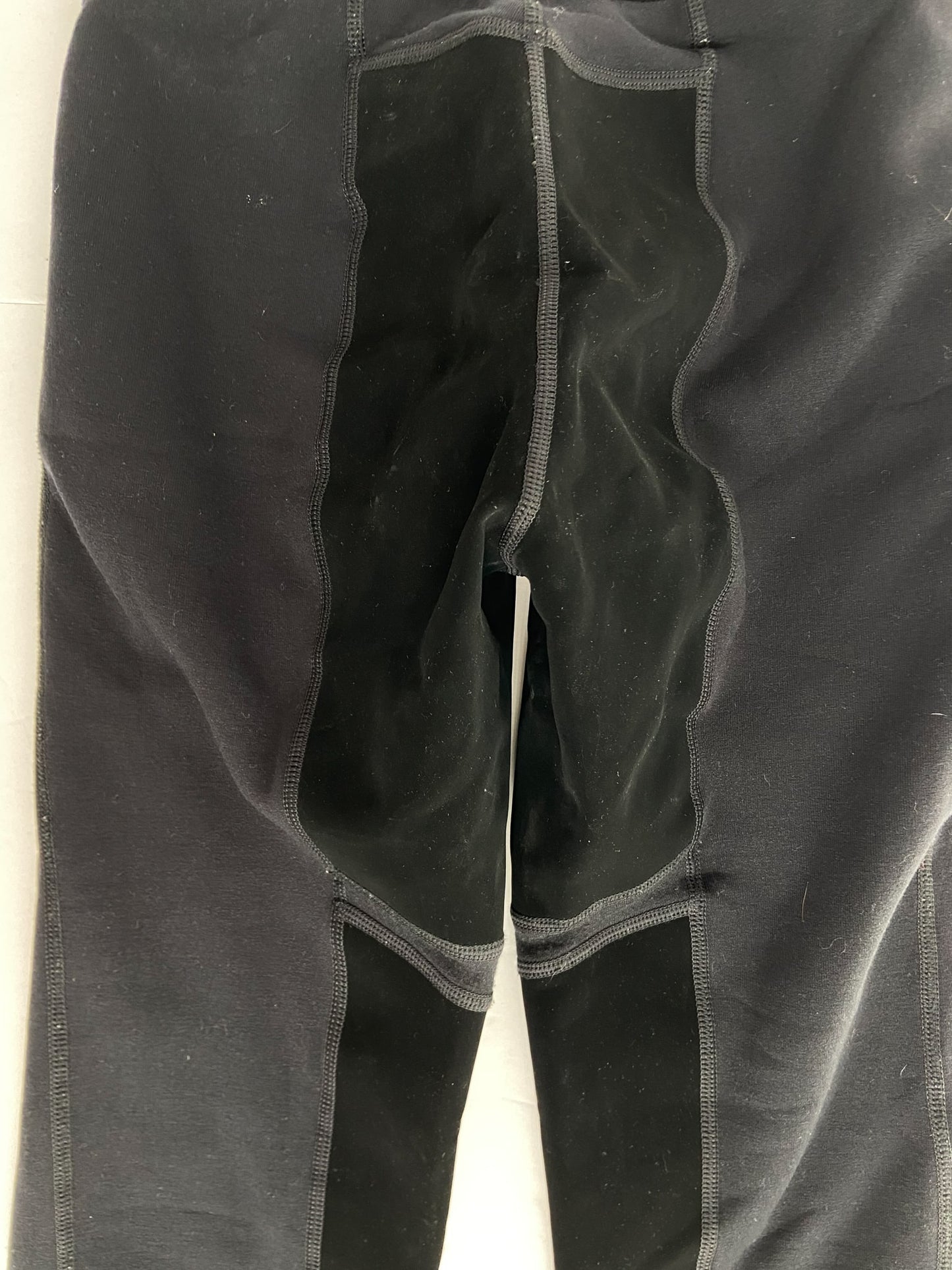 Kerrits Sit Tight Windpro Full Seat Winter Tights - Black - Medium