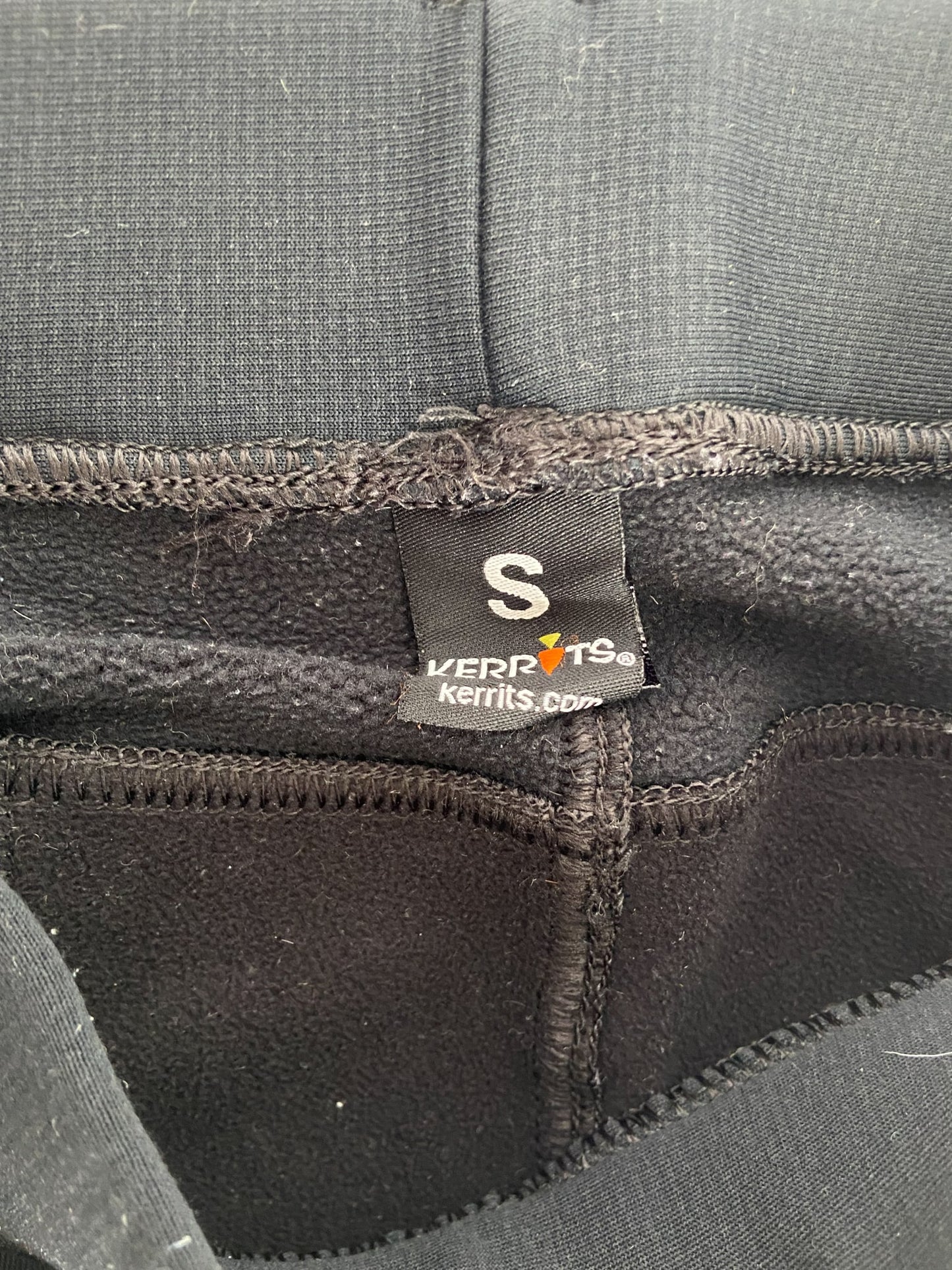 Kerrits Sit Tight Windpro Full Seat Winter Tights - Black - Small