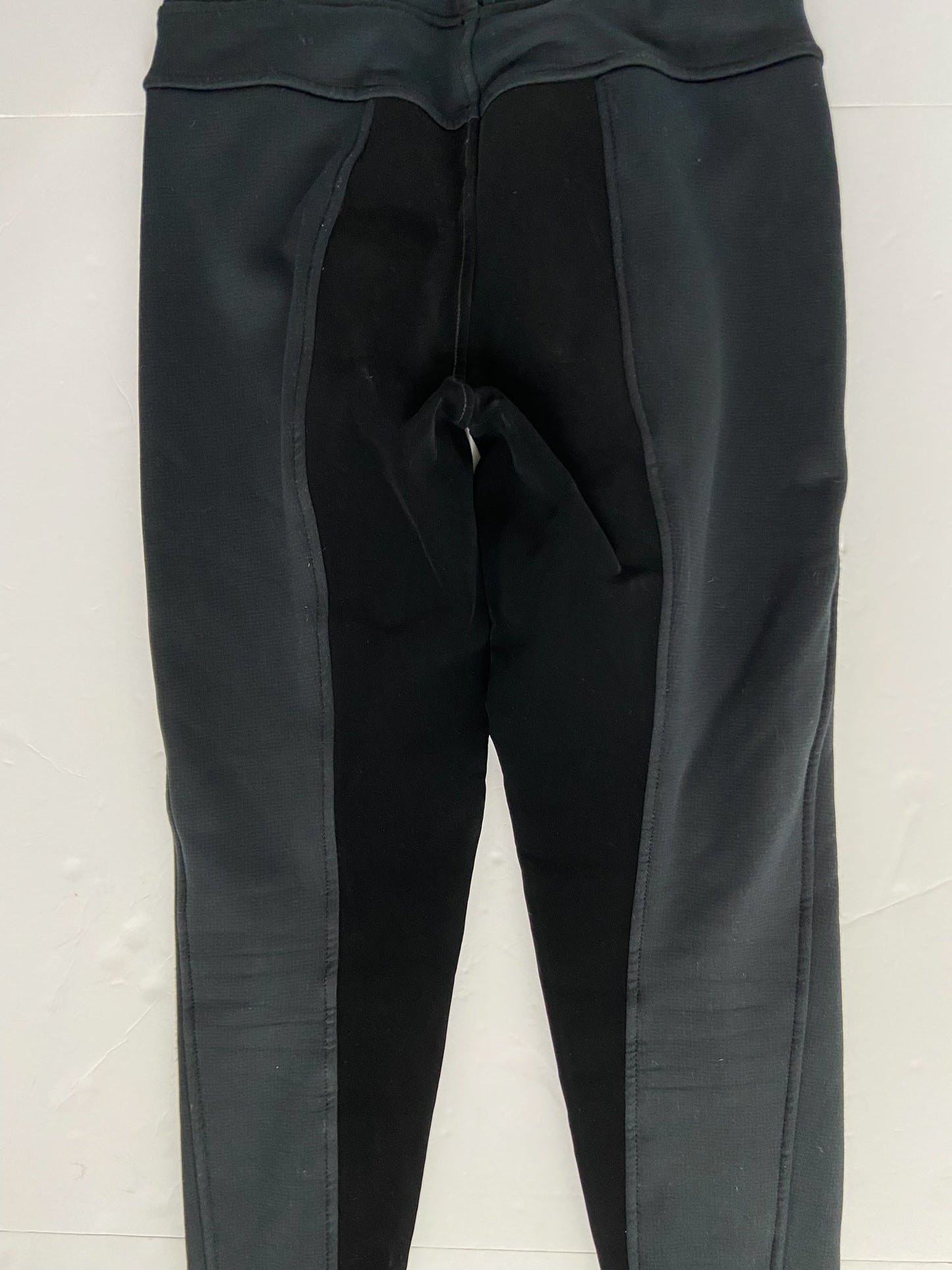 Kerrits Sit Tight Windpro Full Seat Winter Tights - Black - Small