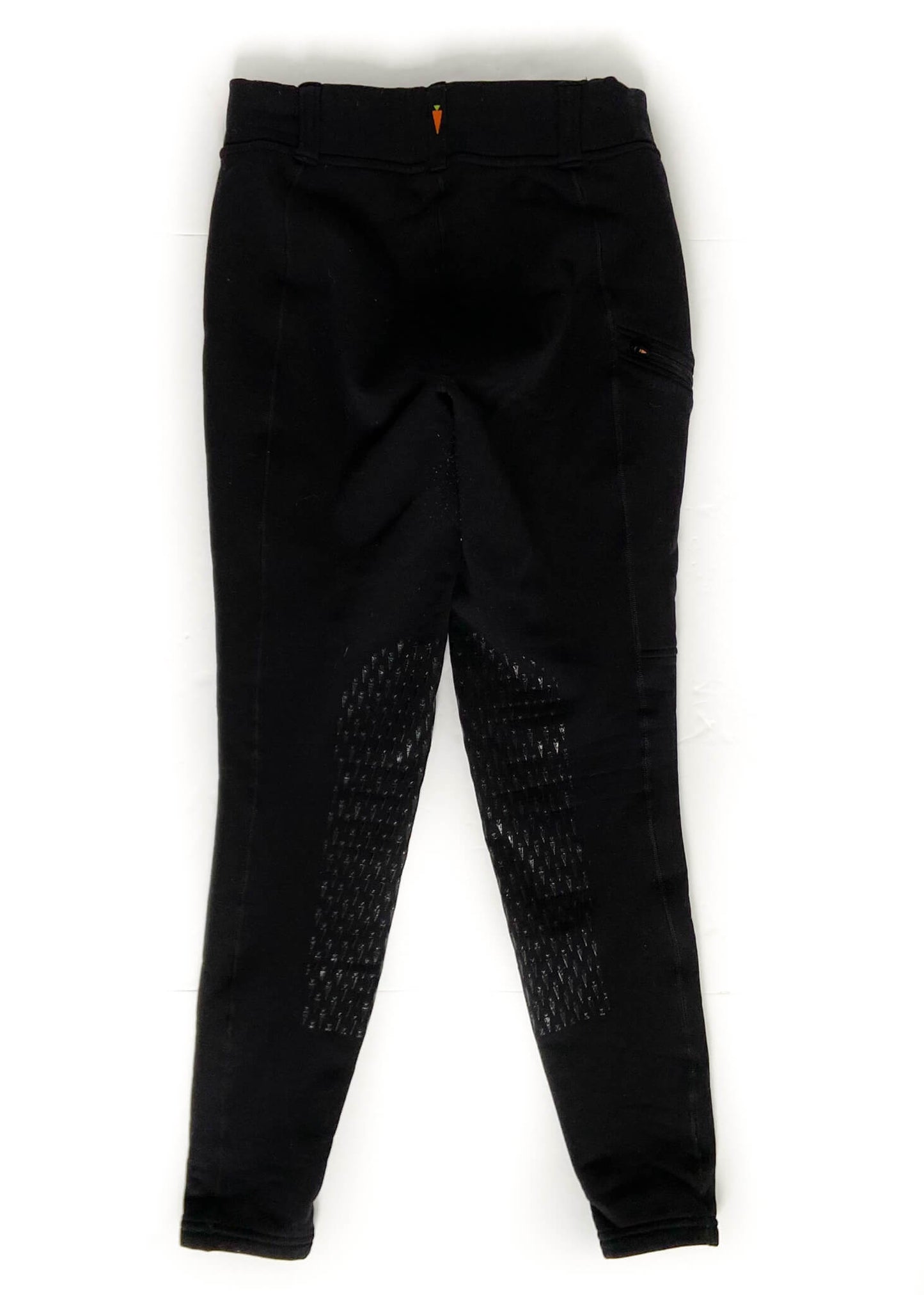 Kerrits Power Stretch Knee Patch Pocket Tight (Winter) - Black - Women's Medium