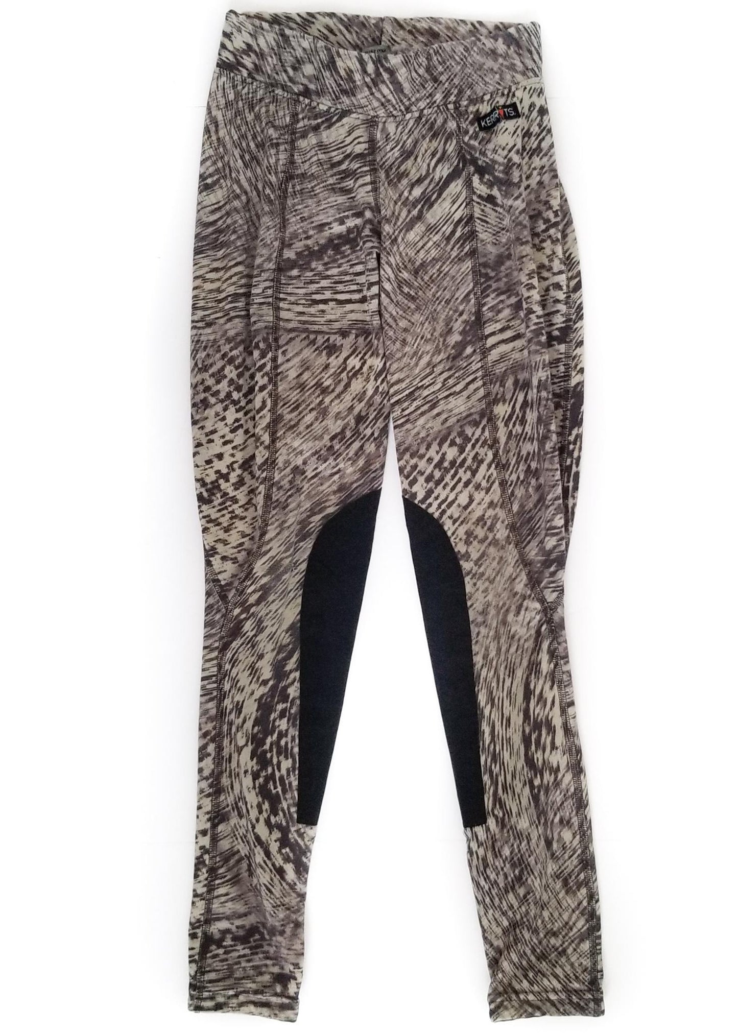 Kerrits Performance Knee Patch Tight - Tan - Youth XS