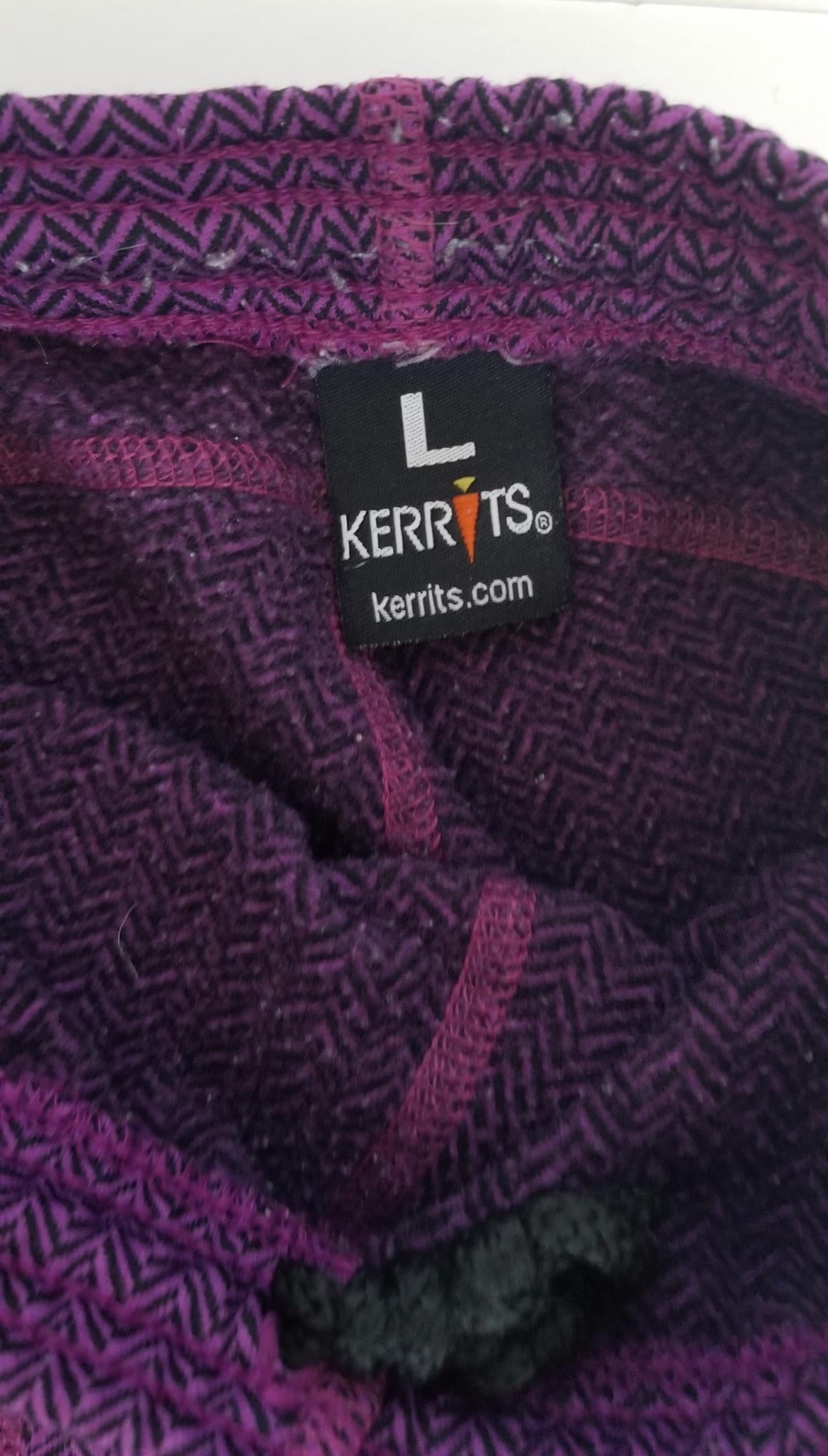 Kerrits Knee Patch Tight - Purple - Youth Large