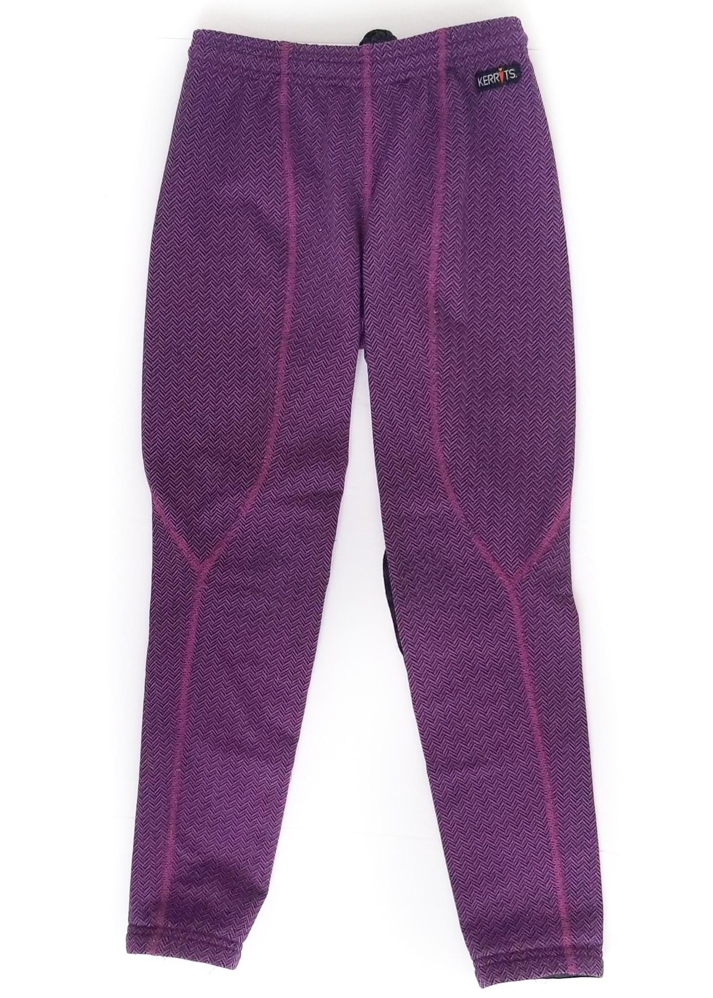 Kerrits Knee Patch Tight - Purple - Youth Large