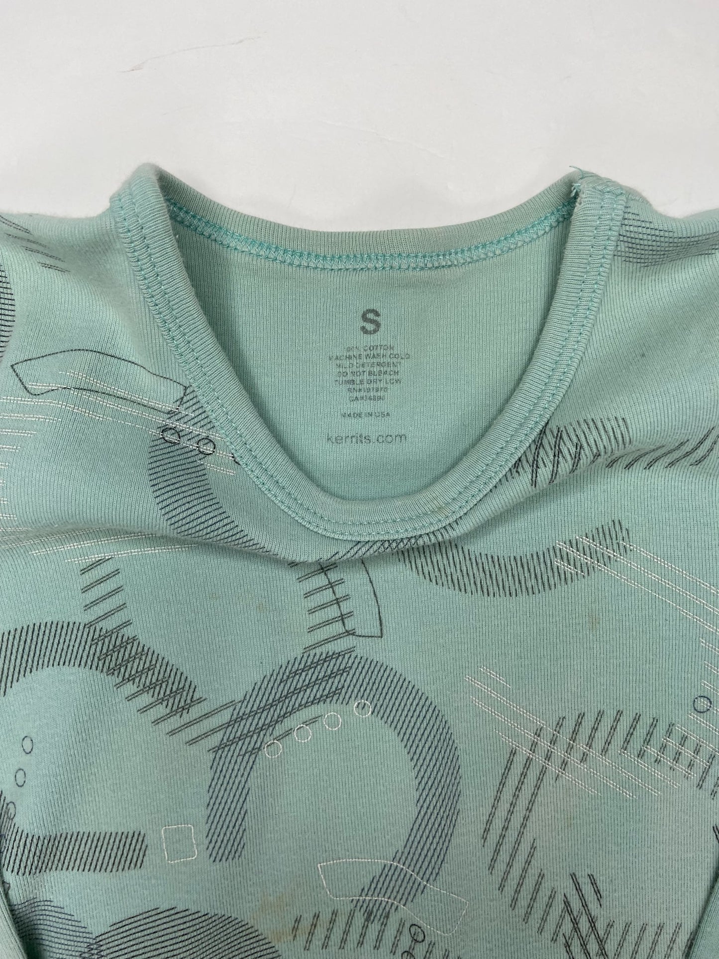 Kerrits Long Sleeve Top - Teal - Youth Small
