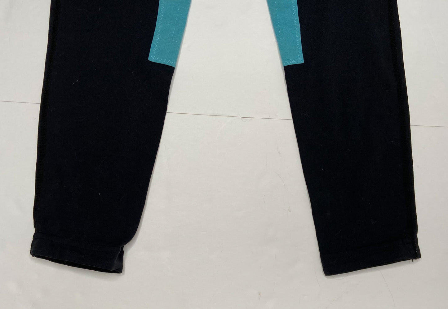 Kerrits Performance Knee Patch Tight - Black/Blue/Brown - Youth XL