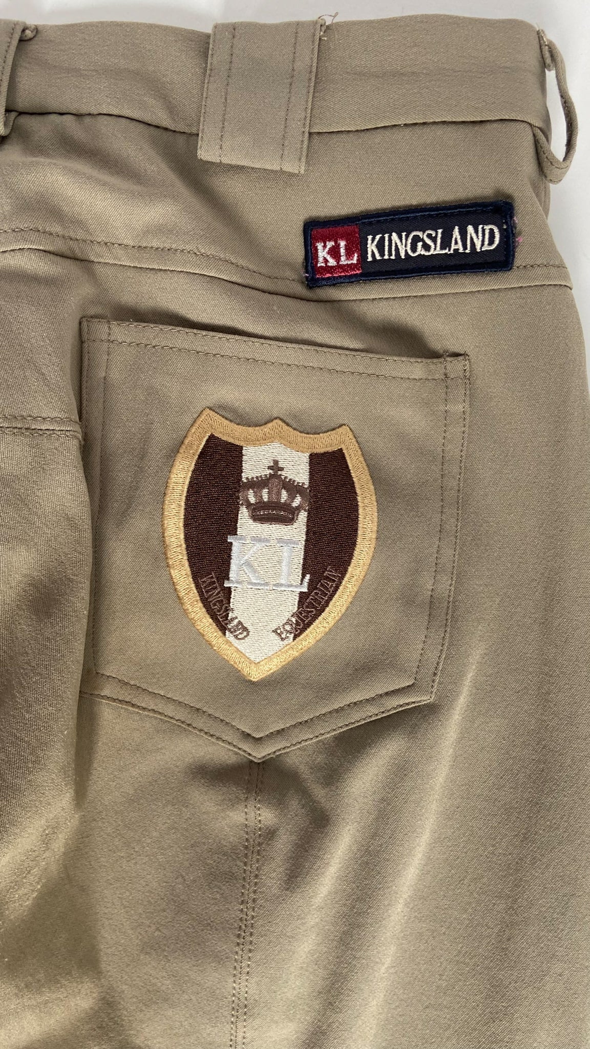 Kingsland Knee Patch Breeches - Tan - Women's 26