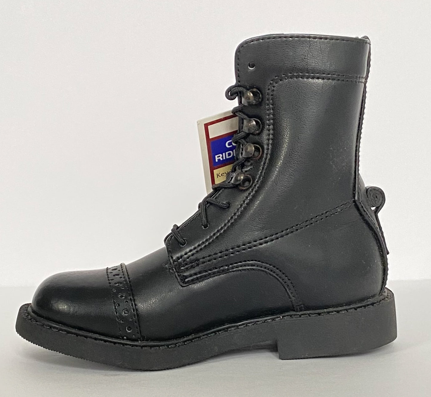 Comfort Riding Boots Paddock Boots - Black - Youth 11