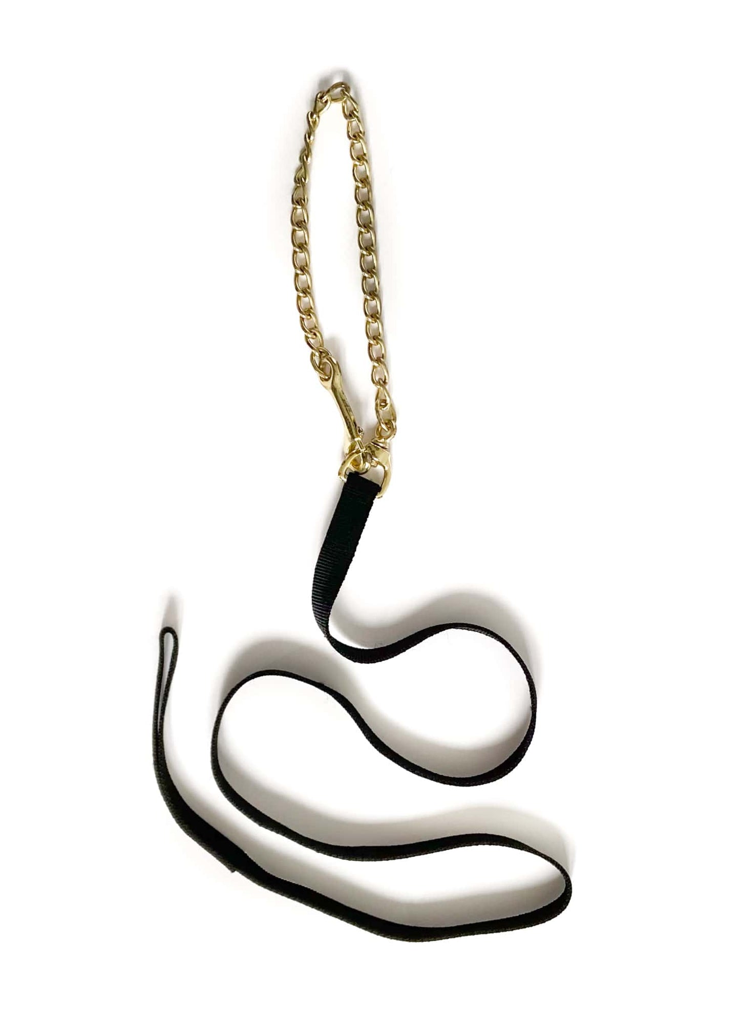 Deluxe Lead with Chain - Black - 6'