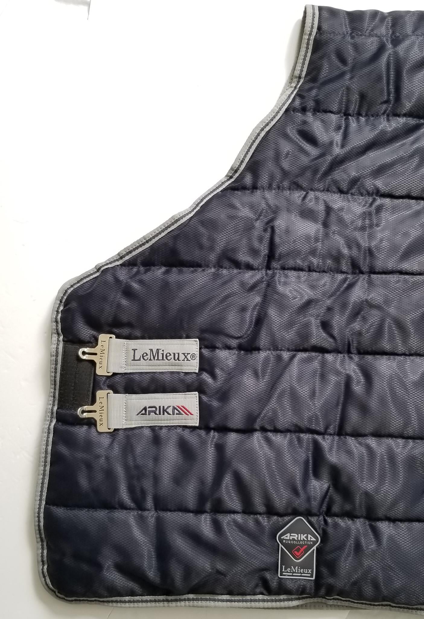 Lemieux Arika Stable-Tek Rug (200g) - Navy - 66"