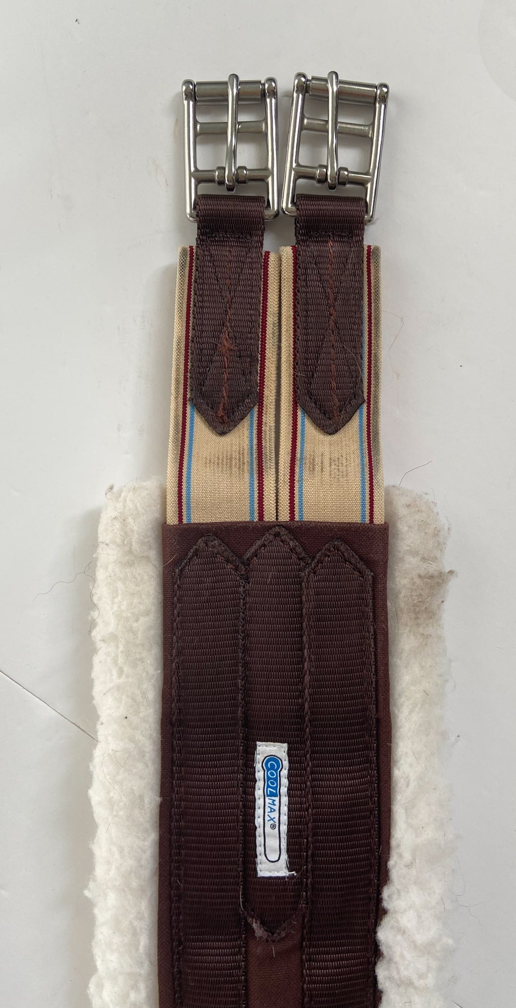 Lettia CoolMax Fleece Girth - Brown - 42"