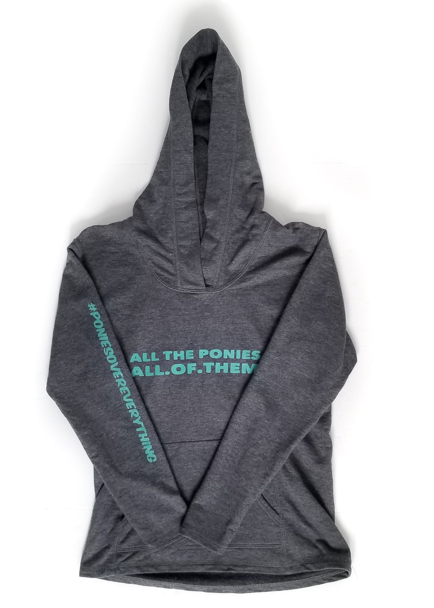 My Barn Child Graphic Sweater - Blue - Women's Medium