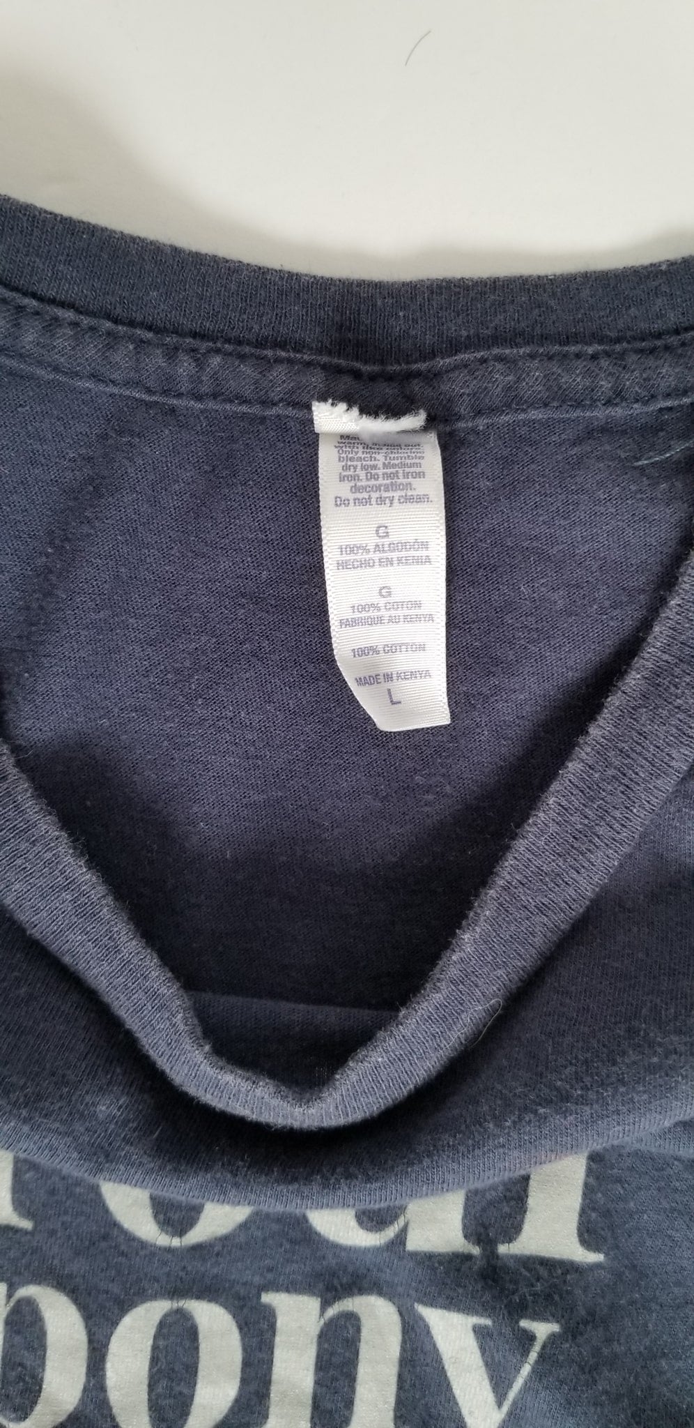 My Barn Child Graphic T Shirt - Blue - Women's Small/Medium