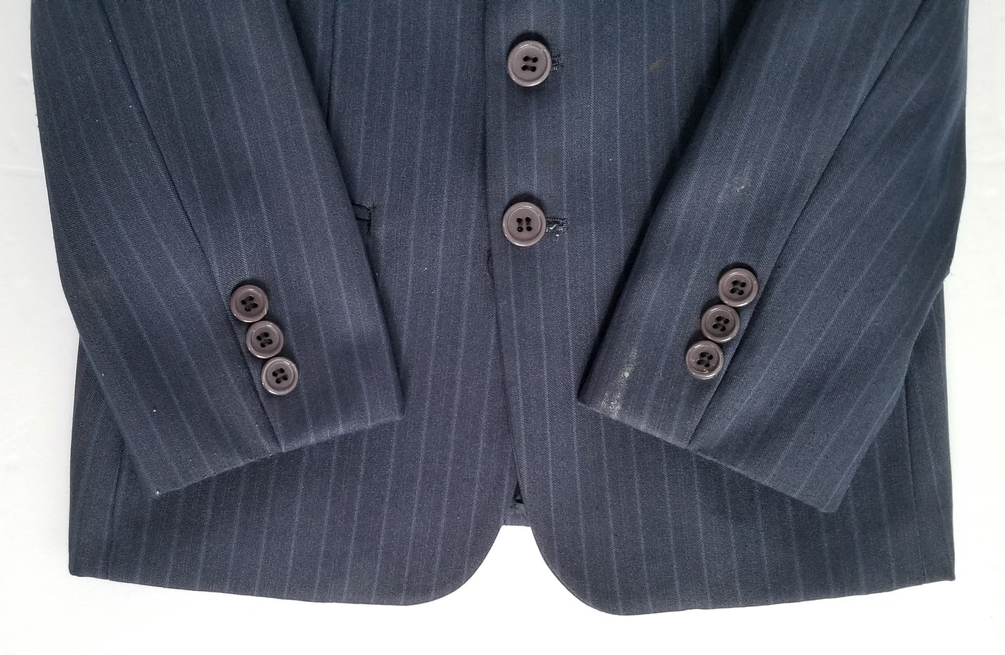 MGK Fashions Show Jacket - Navy Pinstripe - Youth 5