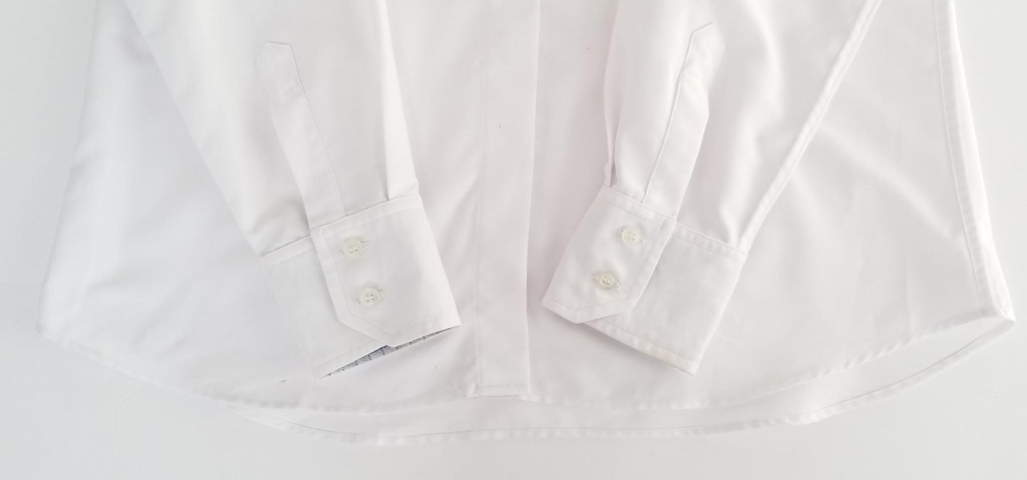 Marigold Snap Collar Show Shirt - White - Women's 12