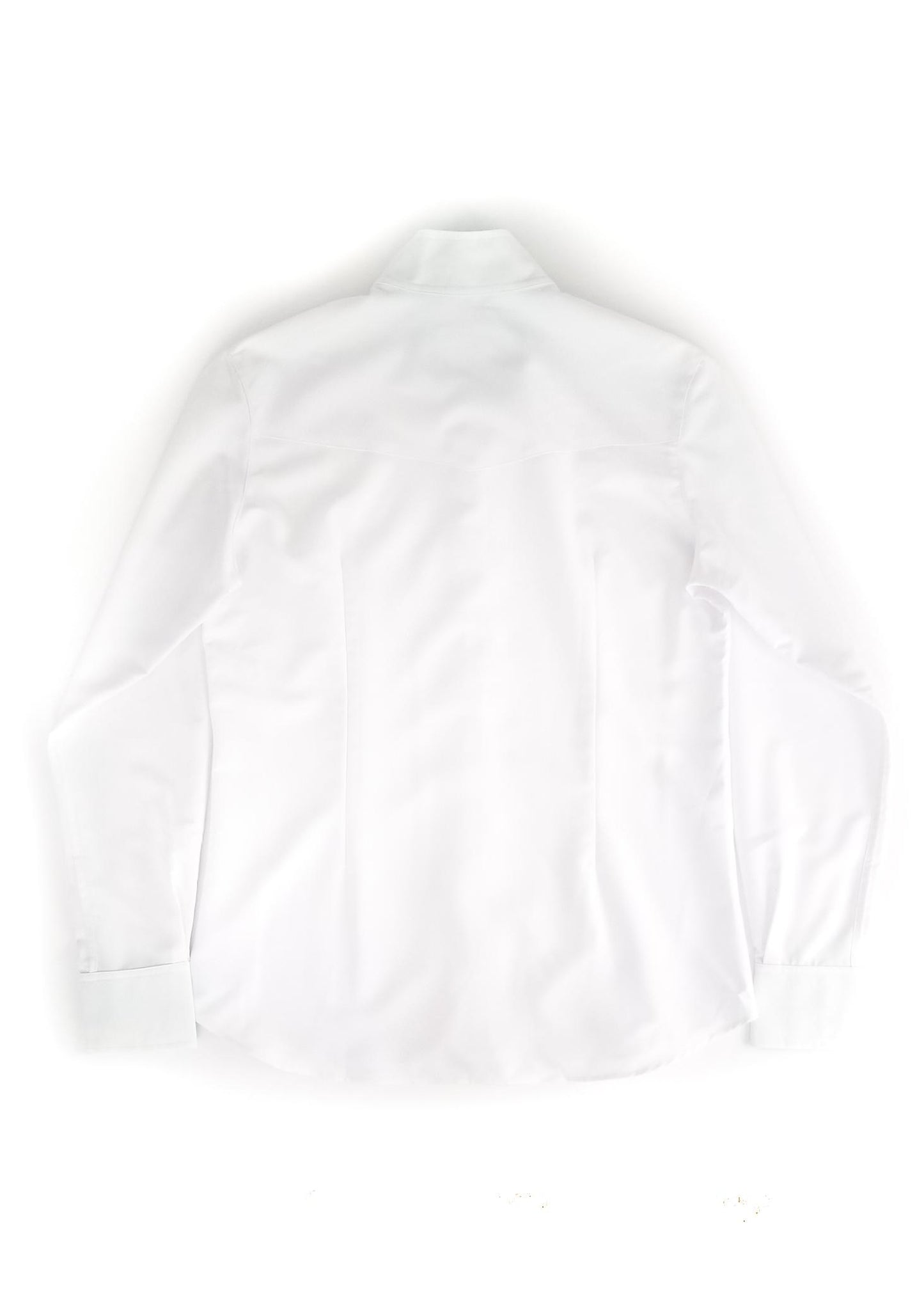 Marigold Snap Collar Show Shirt - White - Women's 12